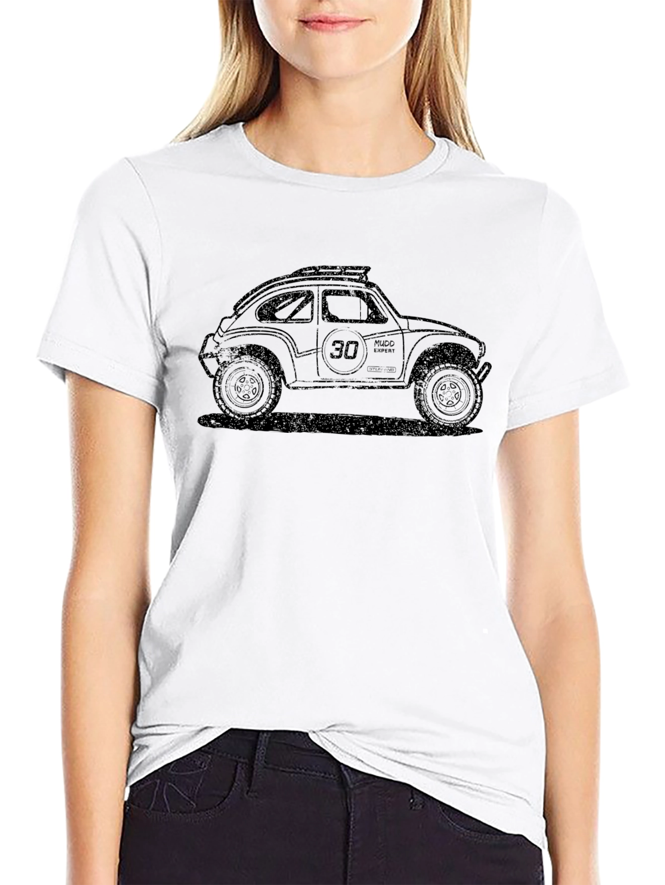 Off-Road Beetle T-Shirt - Black
