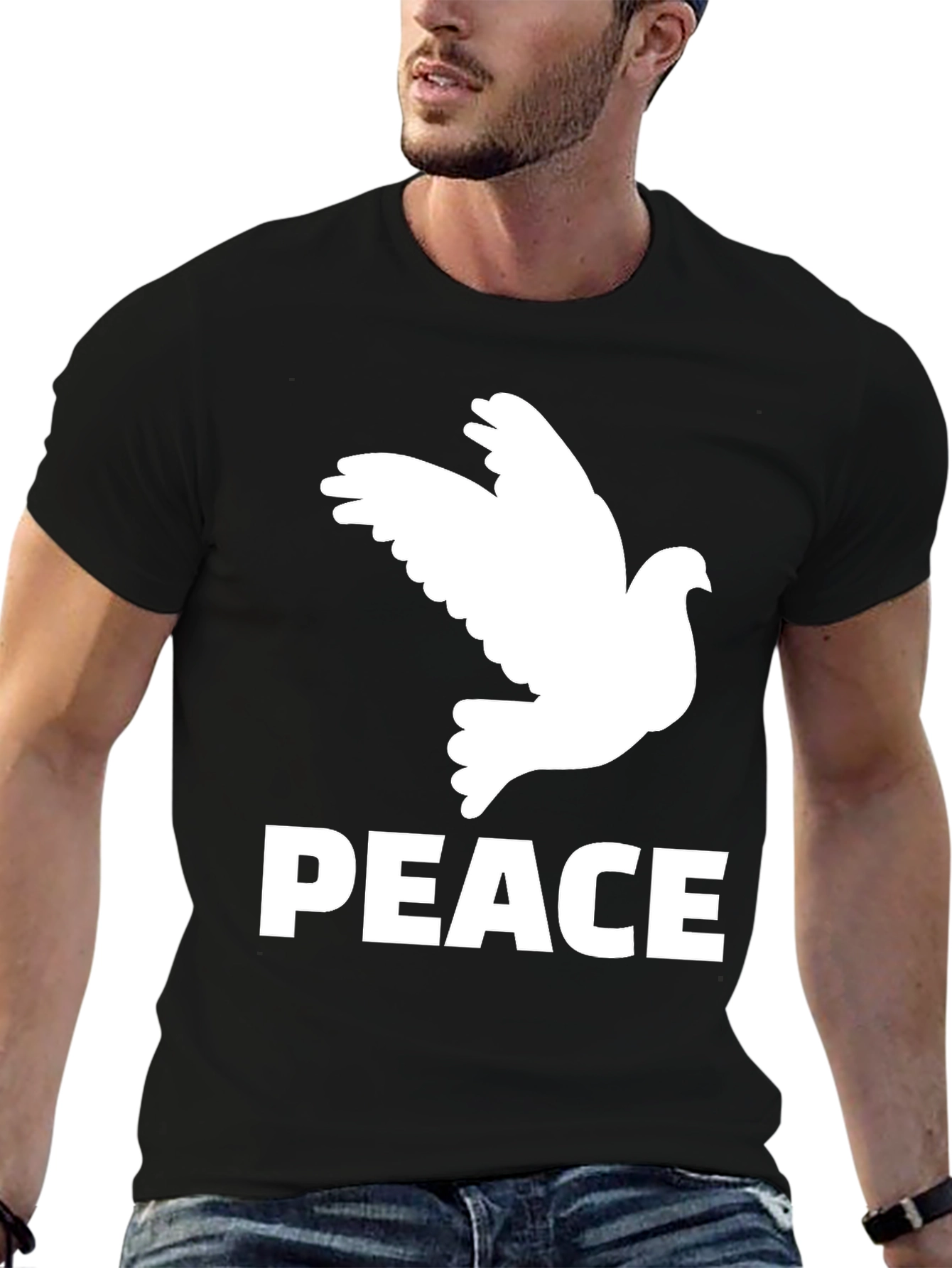 Peace Dove Graphic Tee - Stylish Unisex T-Shirt