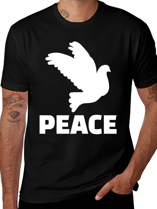 Peace Dove Graphic Tee - Stylish Unisex T-Shirt