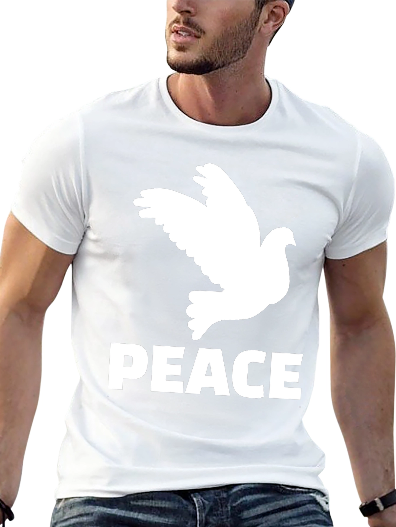 Peace Dove Graphic Tee - Stylish Unisex T-Shirt