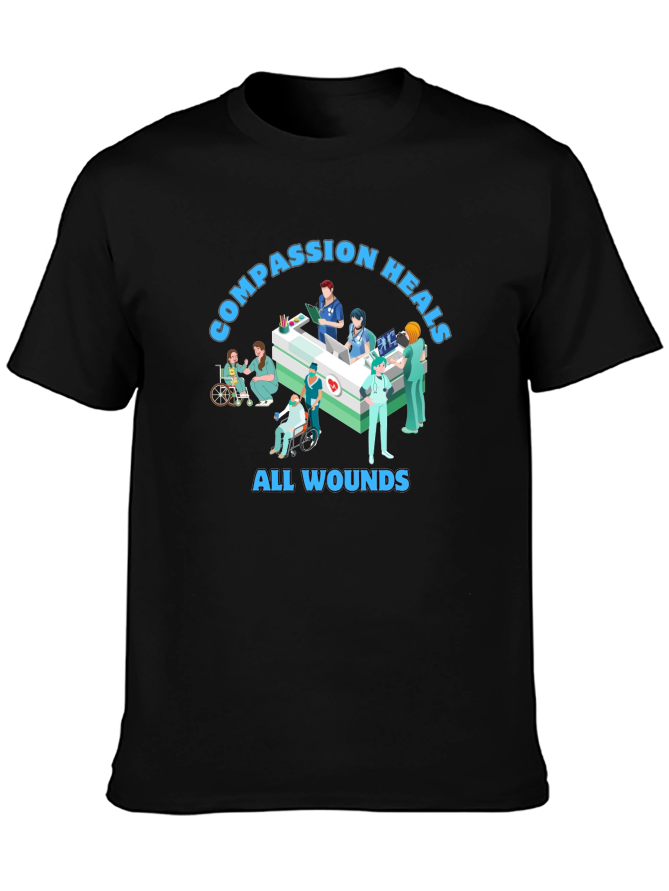 Compassion Heals All Wounds T-Shirt