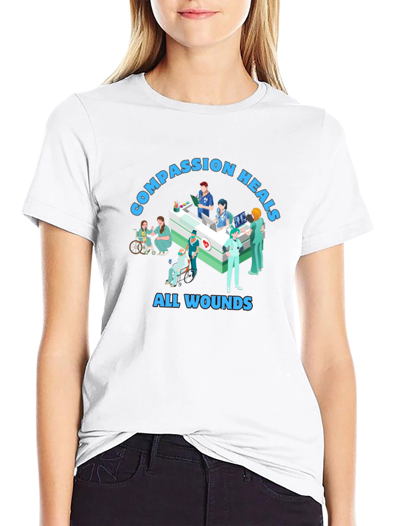 Compassion Heals All Wounds T-Shirt