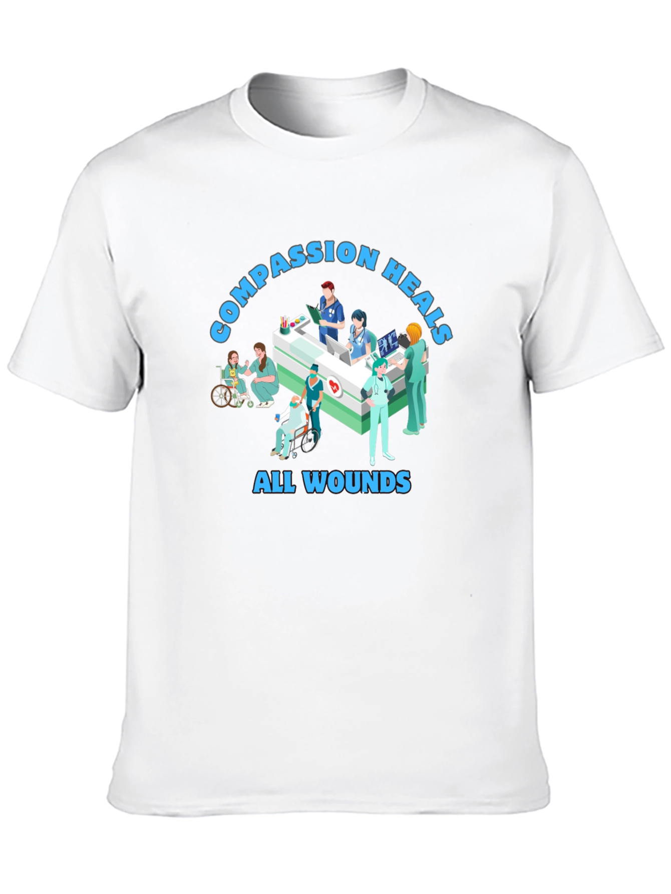 Compassion Heals All Wounds T-Shirt
