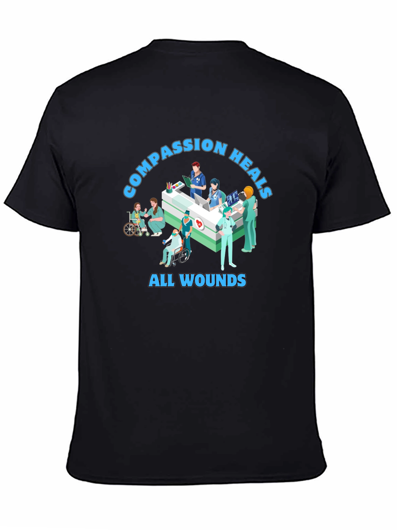 Compassion Heals All Wounds T-Shirt