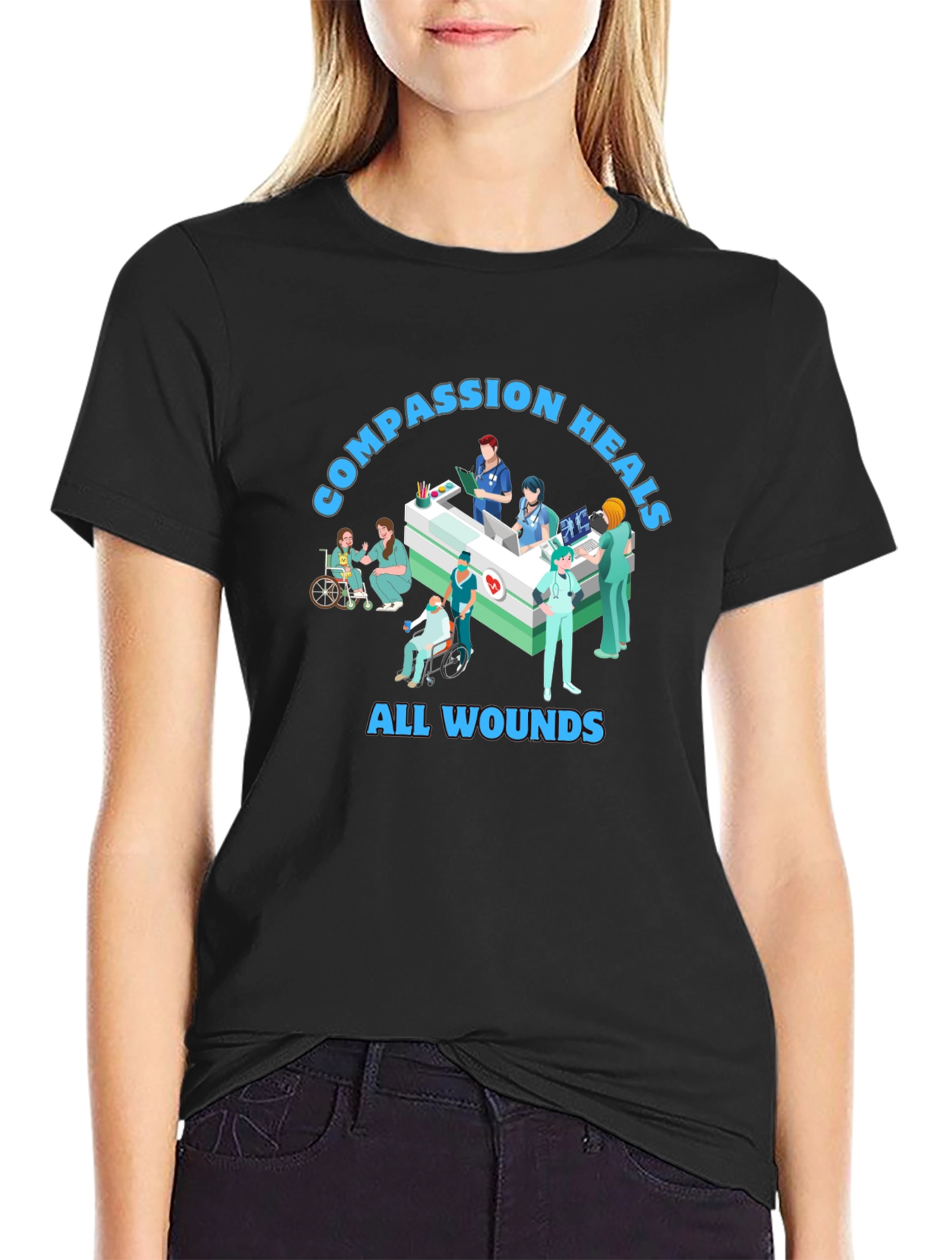 Compassion Heals All Wounds T-Shirt