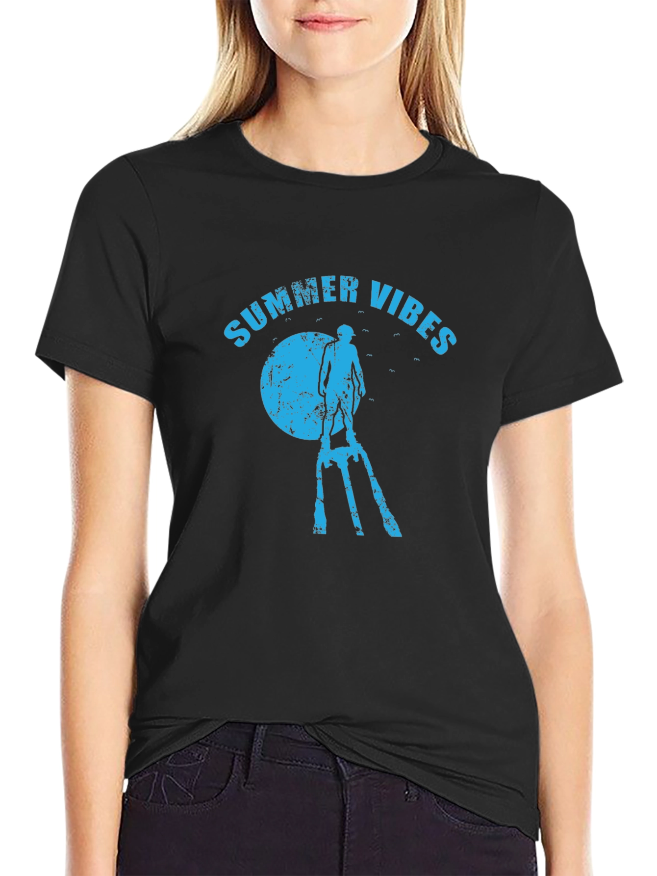 Summer Vibes T-Shirt | Beach Graphic Tee | Casual Summer Shirt | Vacation Outfit | Gift for Summer Lovers | Free Shipping $50+