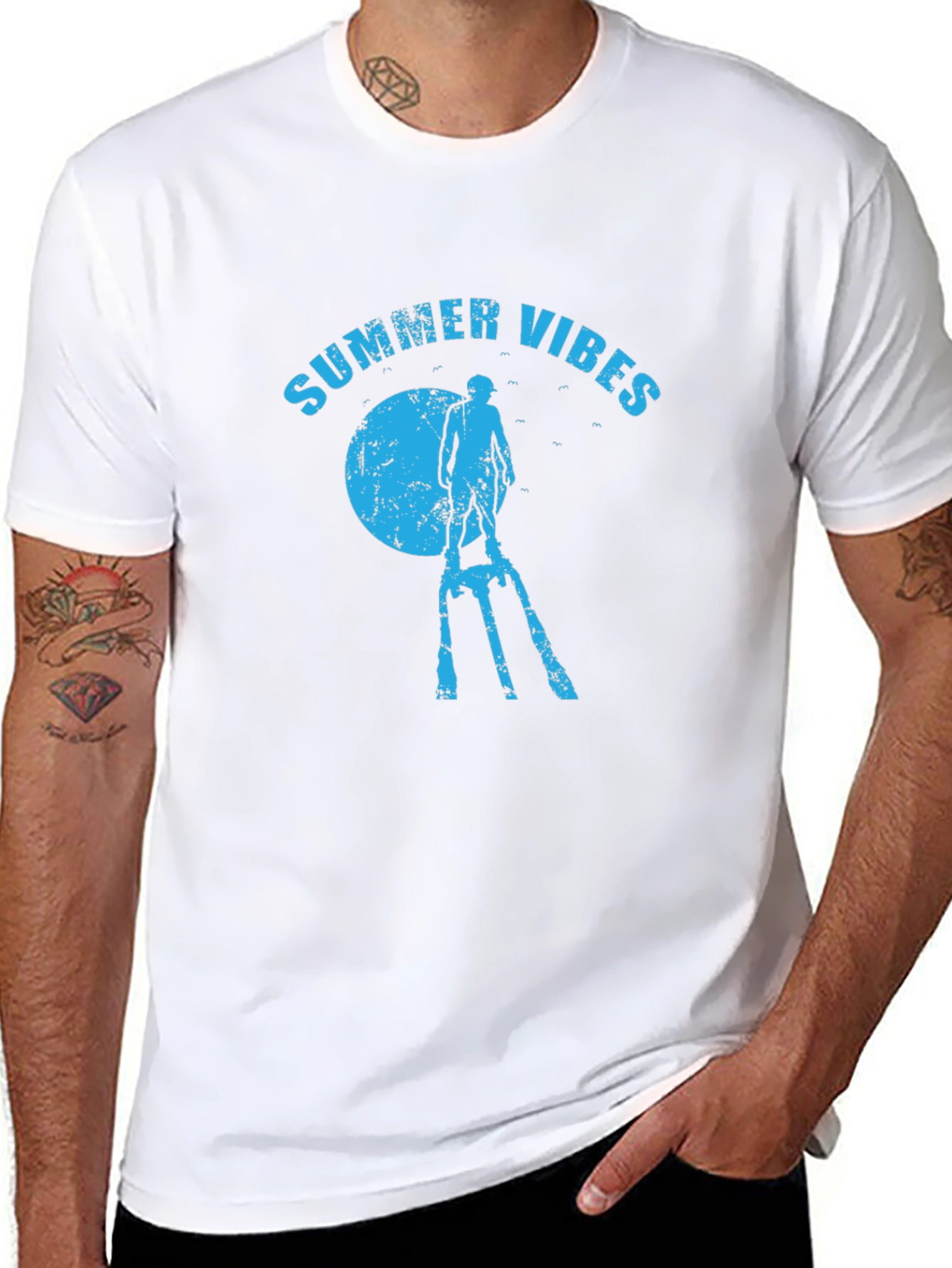 Summer Vibes T-Shirt | Beach Graphic Tee | Casual Summer Shirt | Vacation Outfit | Gift for Summer Lovers | Free Shipping $50+