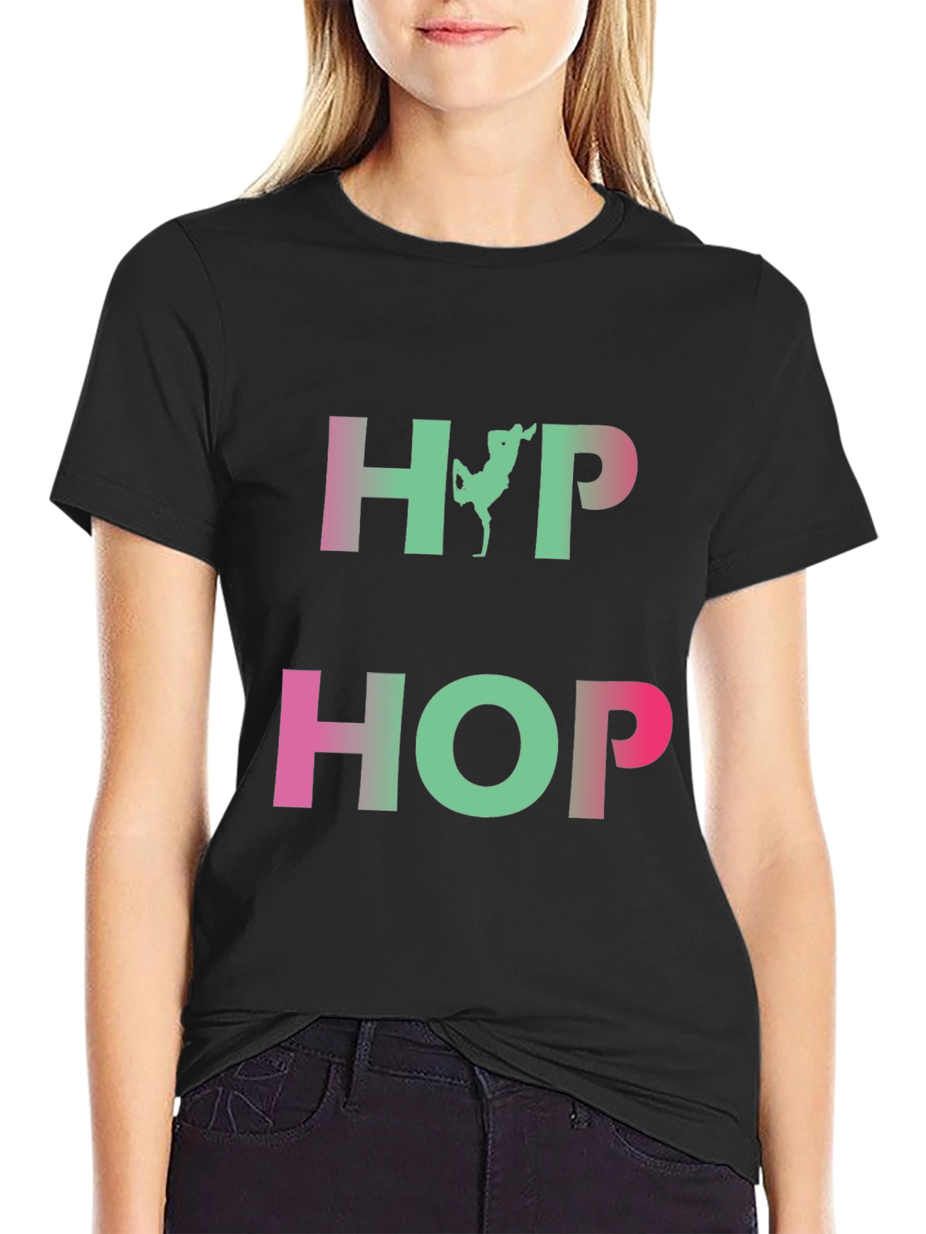Hip Hop Graphic Tee - Trendy Casual Wear