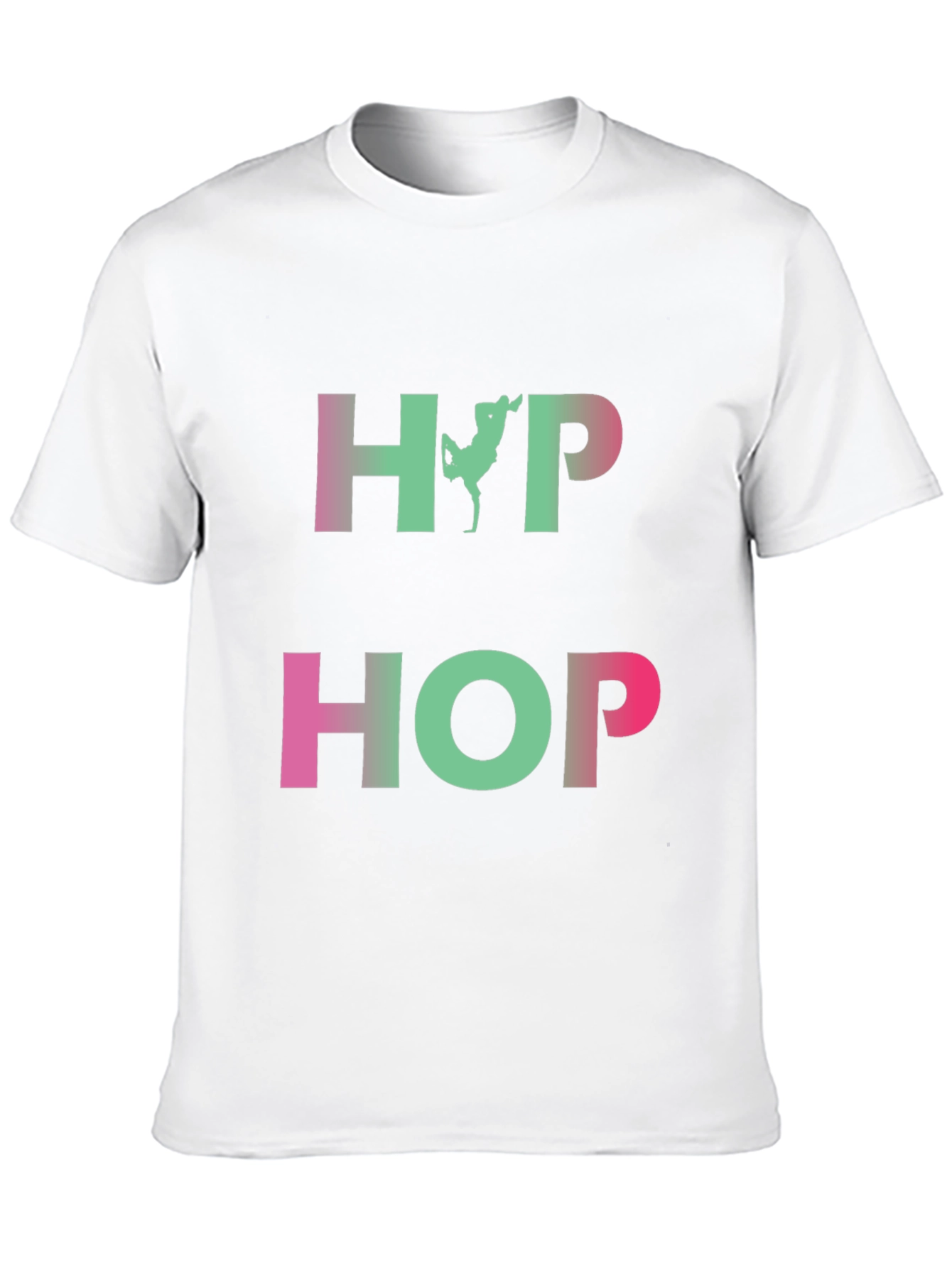 Hip Hop Graphic Tee - Trendy Casual Wear