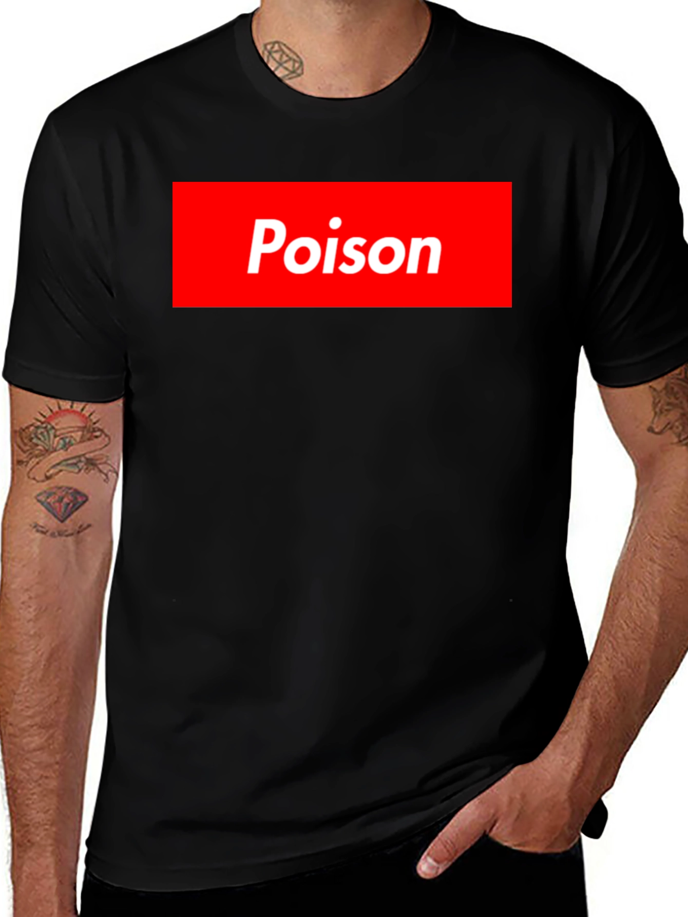 Poison Graphic Tee - Streetwear Style