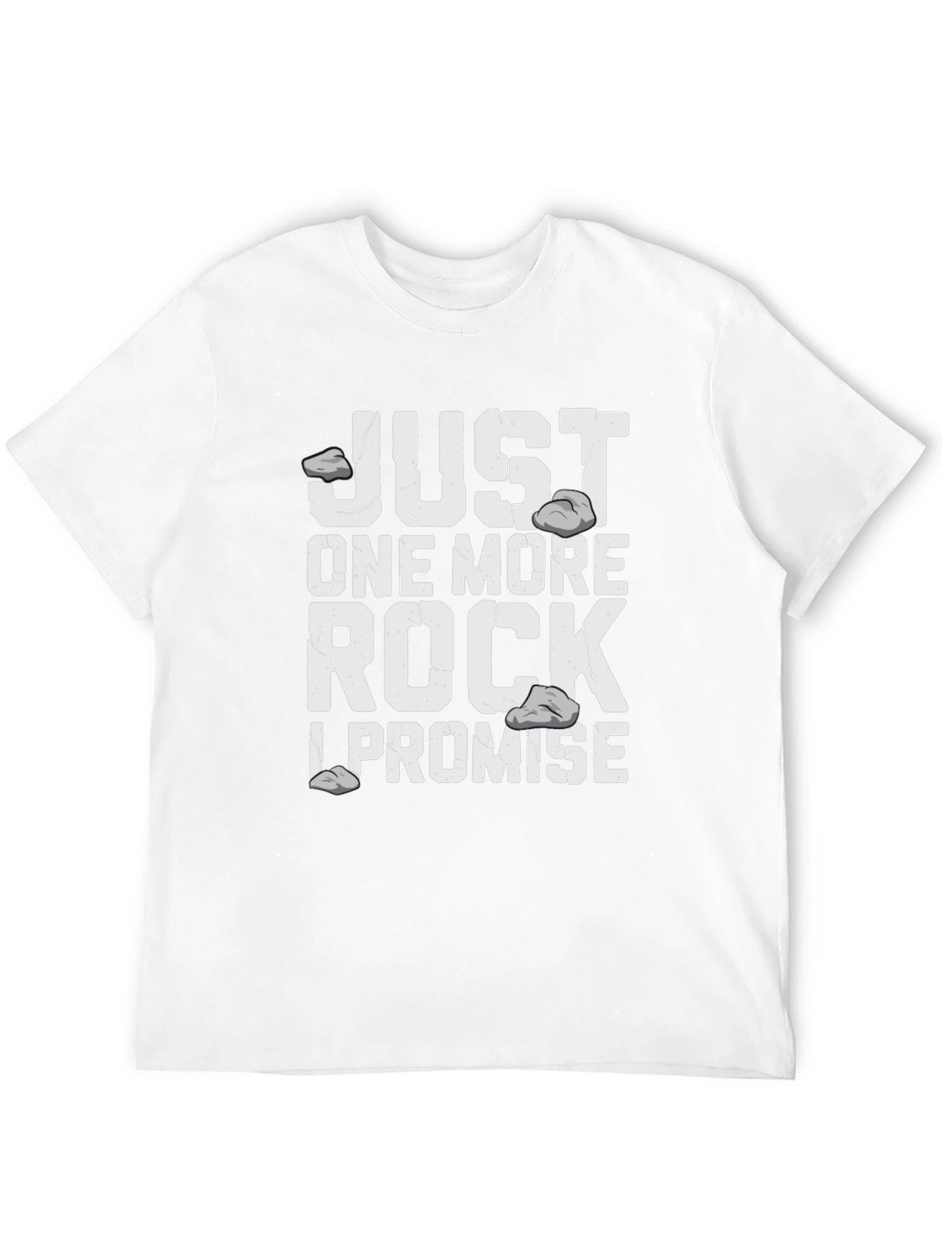 Just One More Rock T-Shirt | Funny Rock Collecting Tee | Geology Lover Shirt | Gift for Rock Lovers | Free Shipping $50+