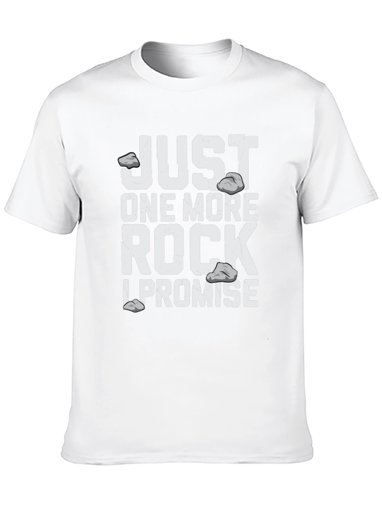 Just One More Rock T-Shirt | Funny Rock Collecting Tee | Geology Lover Shirt | Gift for Rock Lovers | Free Shipping $50+