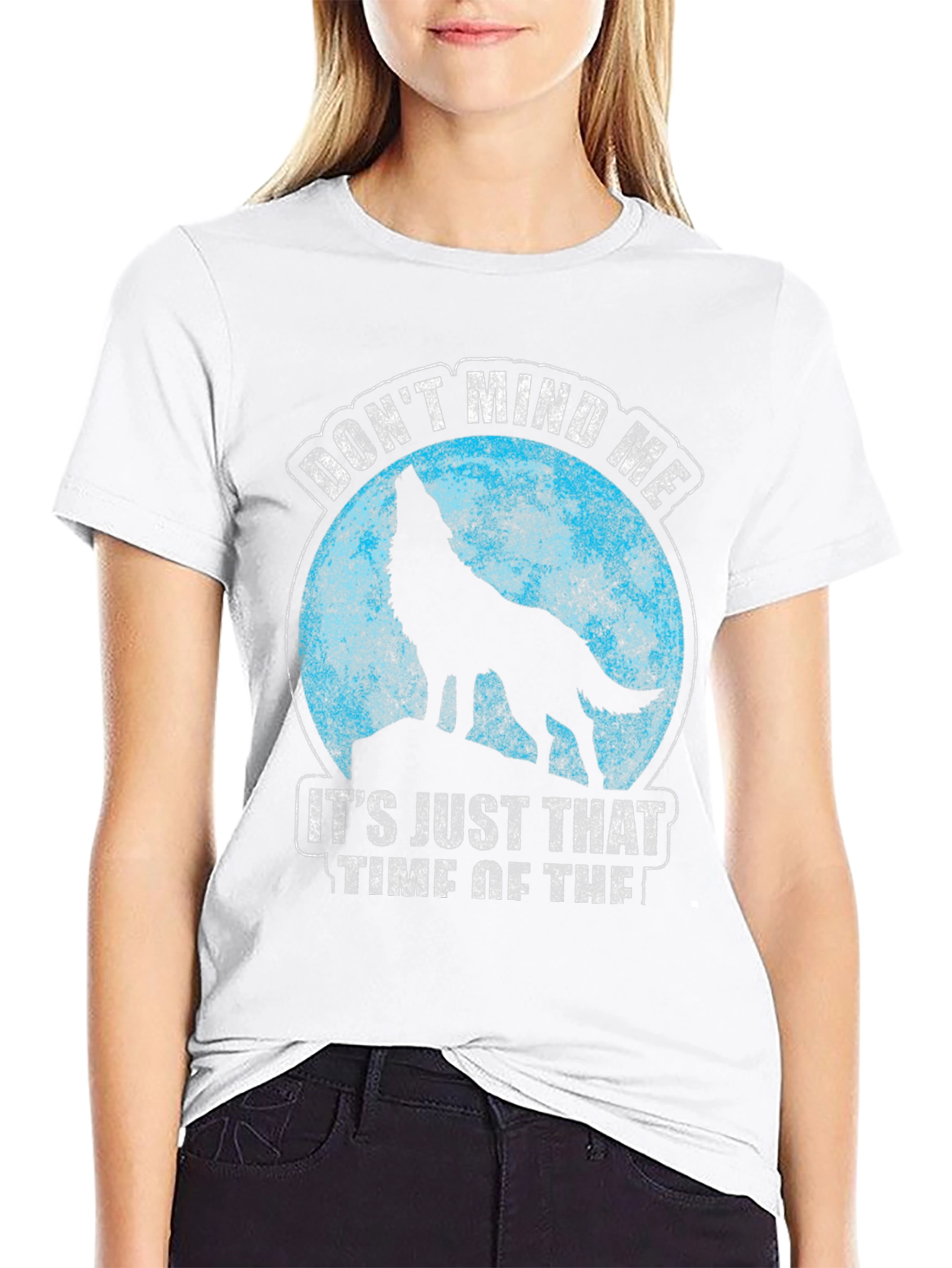 Wolf Time of the Month Graphic Tee