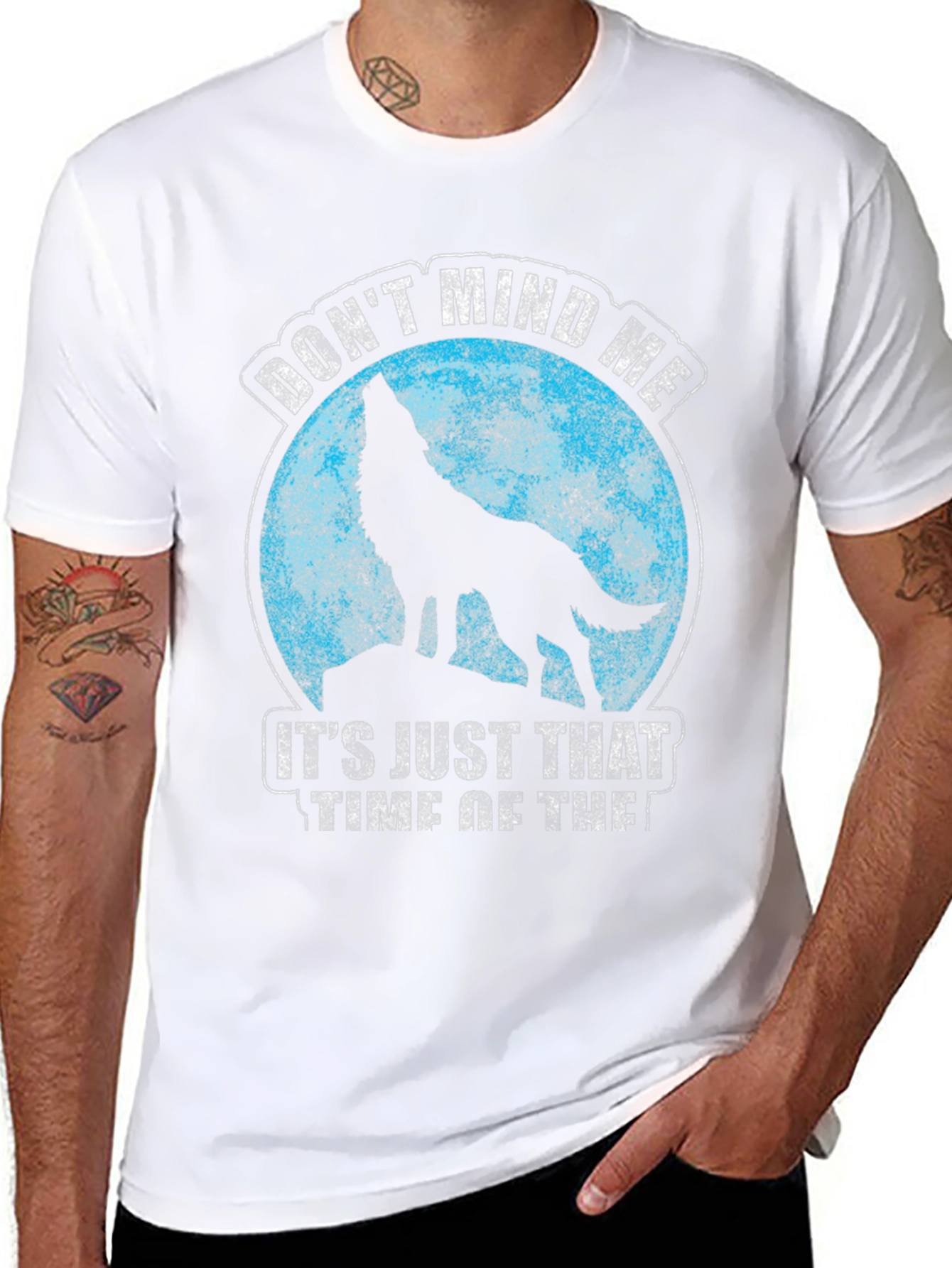 Wolf Time of the Month Graphic Tee