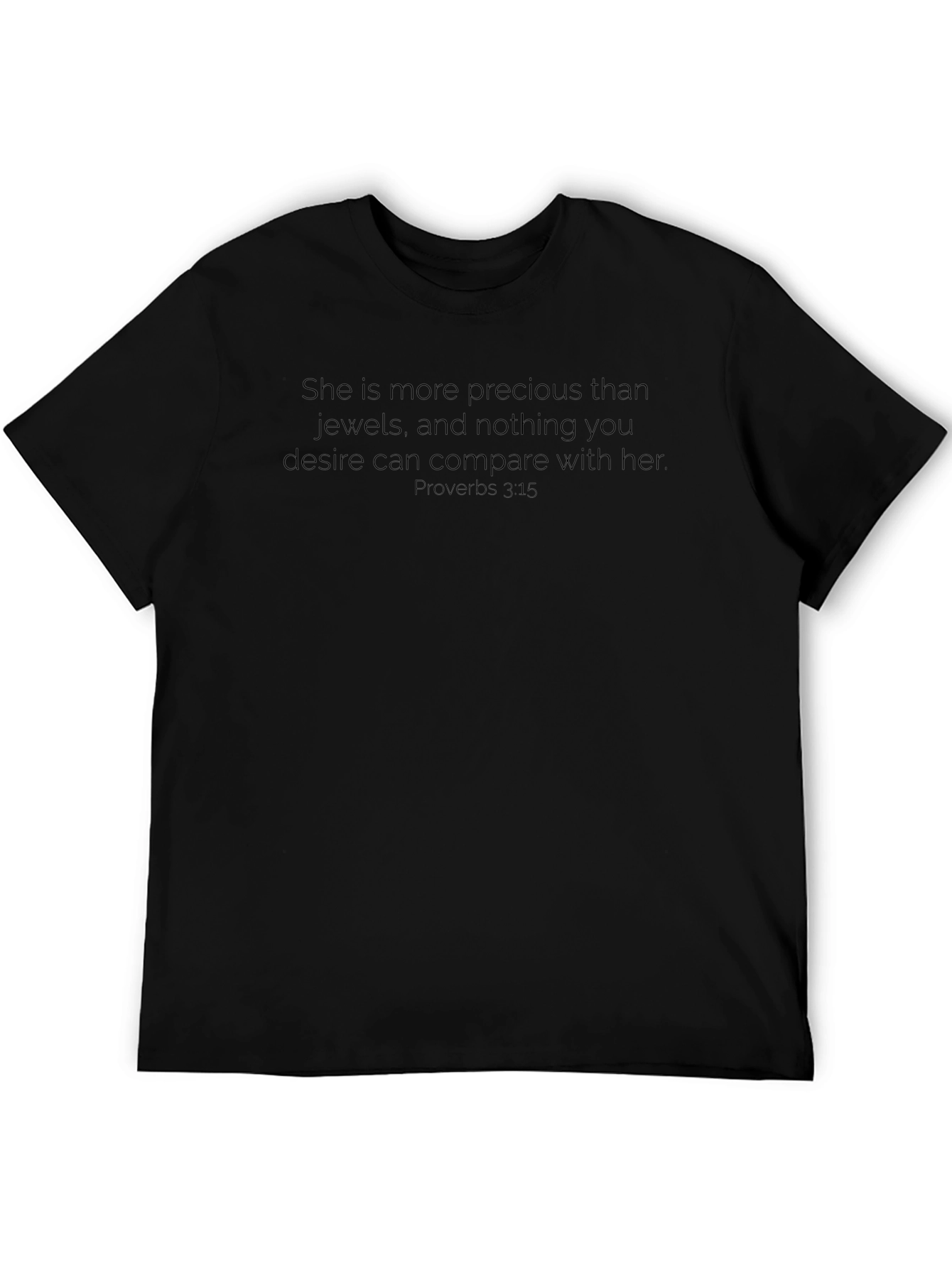 Precious Jewels Proverbs 3:15 T-Shirt | Christian Faith Graphic Tee | Bible Verse Shirt | Inspirational Gift | Free Shipping $50+