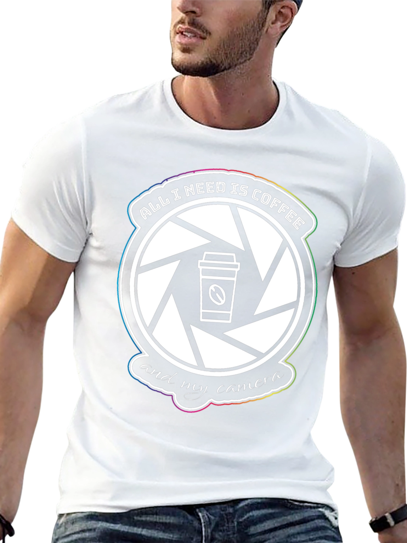 Coffee & Camera T-Shirt: Photographers Essential