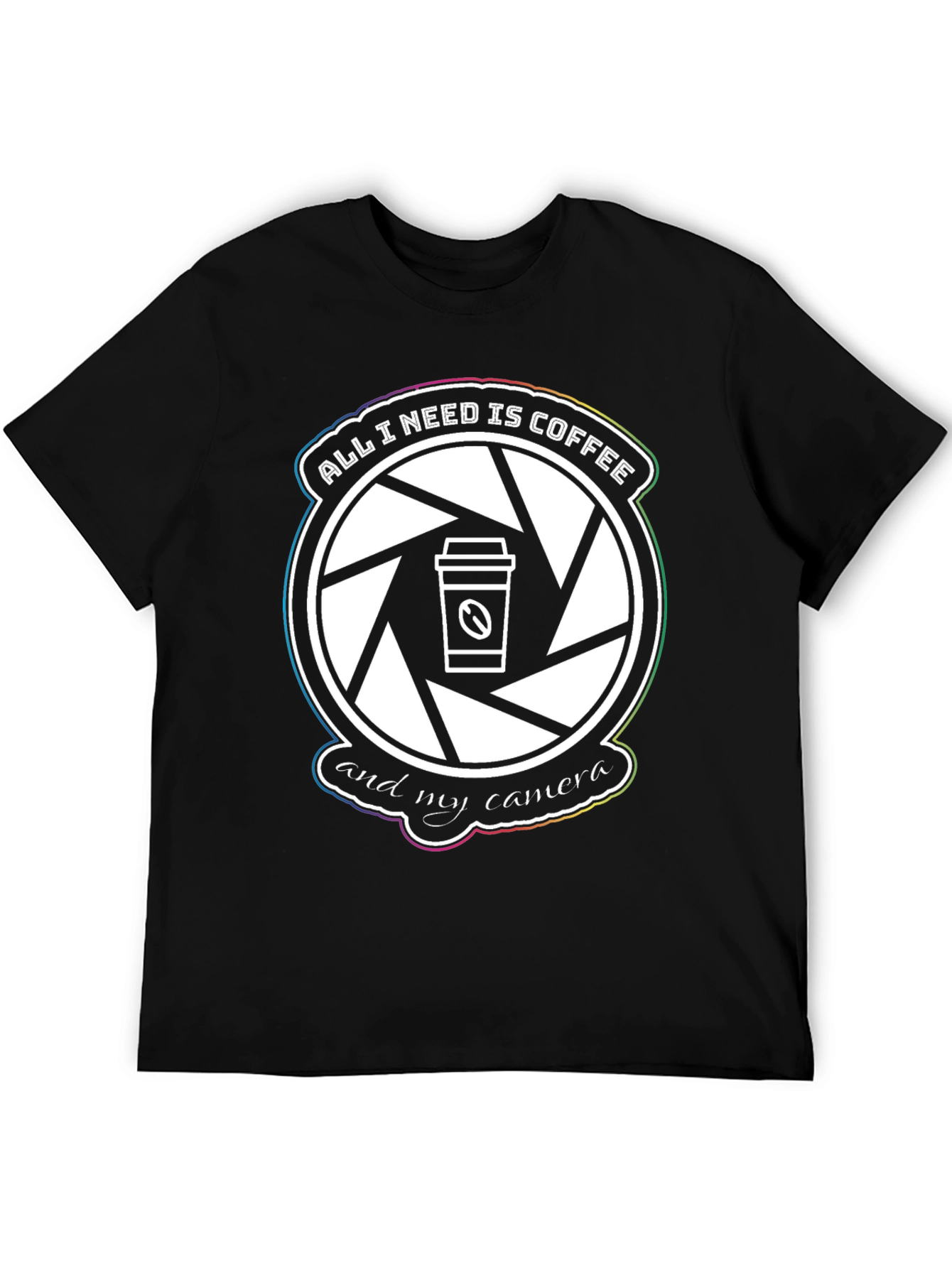 Coffee & Camera T-Shirt: Photographers Essential