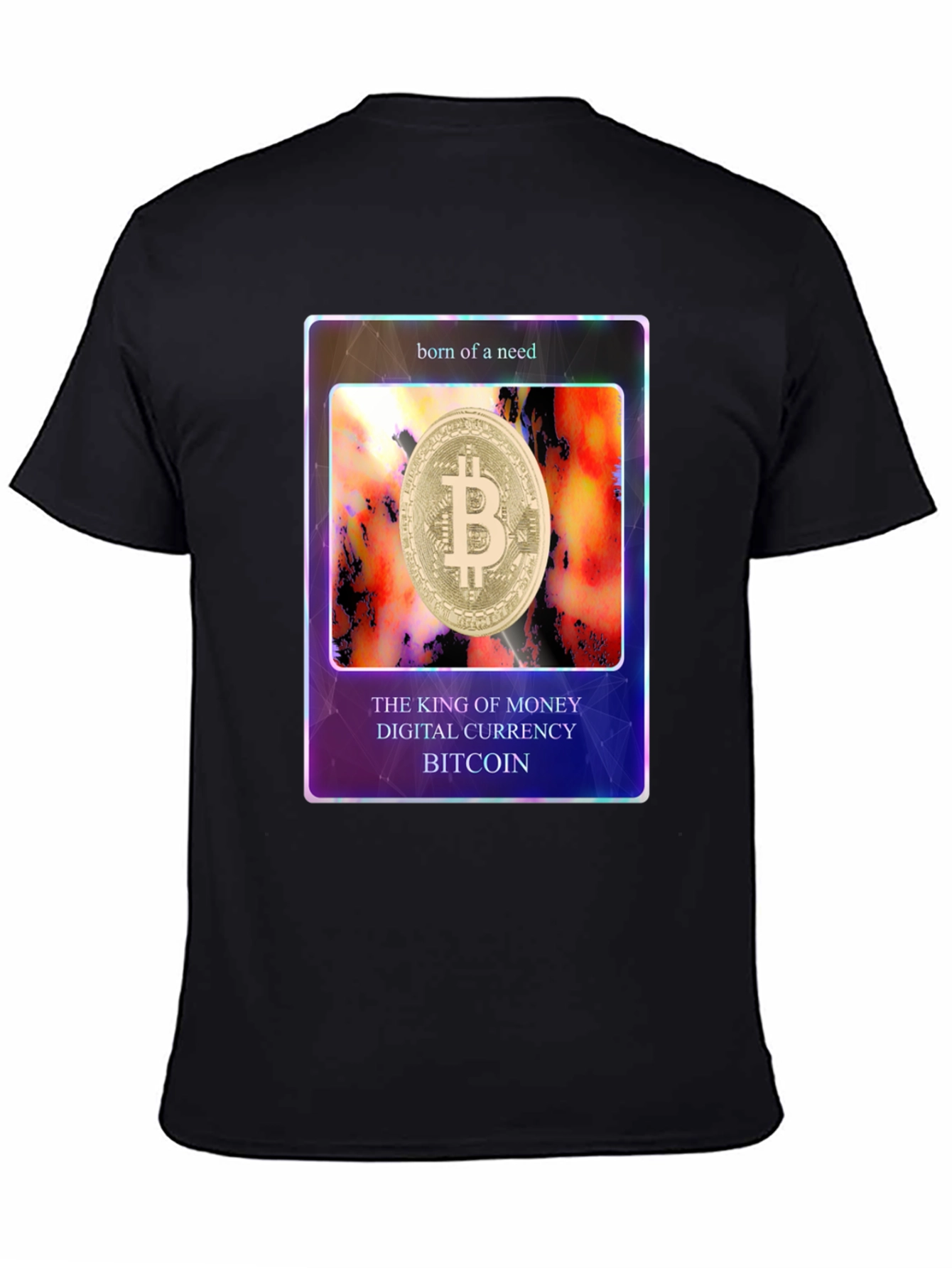 Bitcoin Crypto T-Shirt: The King of Money!