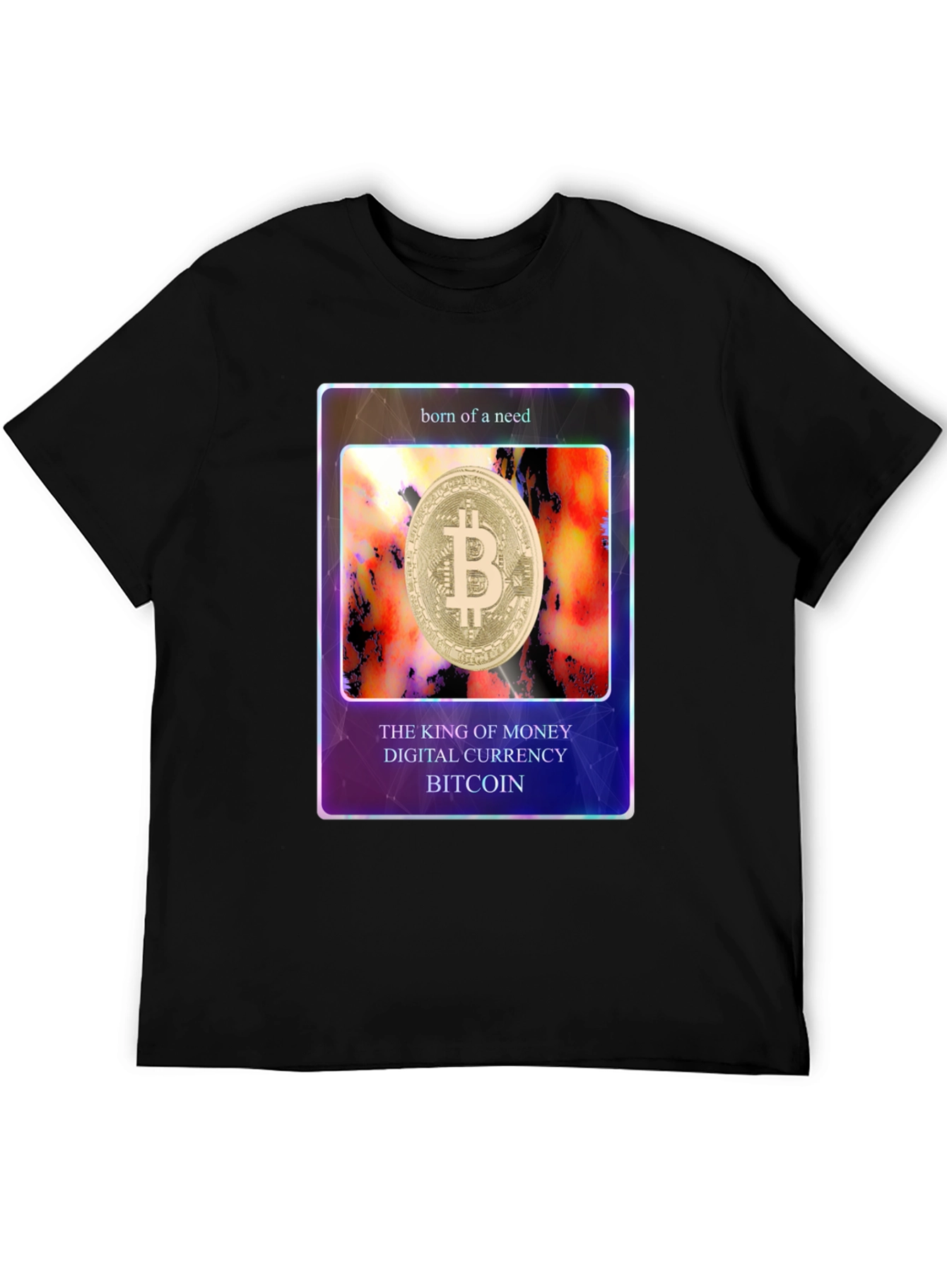 Bitcoin Crypto T-Shirt: The King of Money!