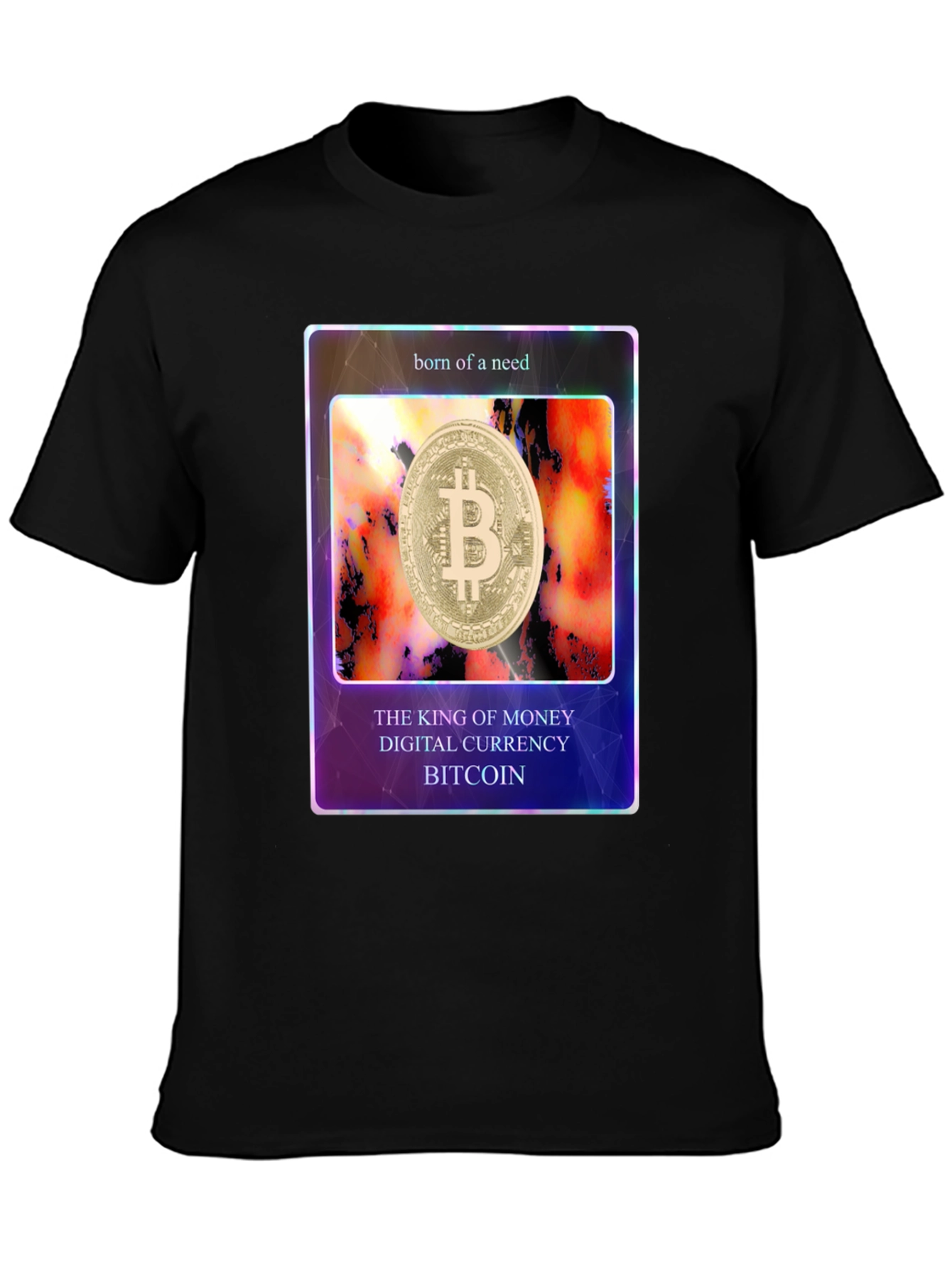 Bitcoin Crypto T-Shirt: The King of Money!