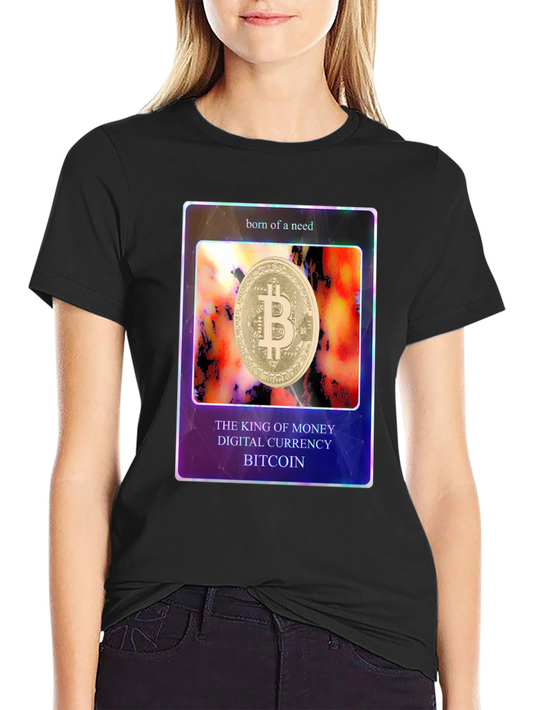 Bitcoin Crypto T-Shirt: The King of Money!