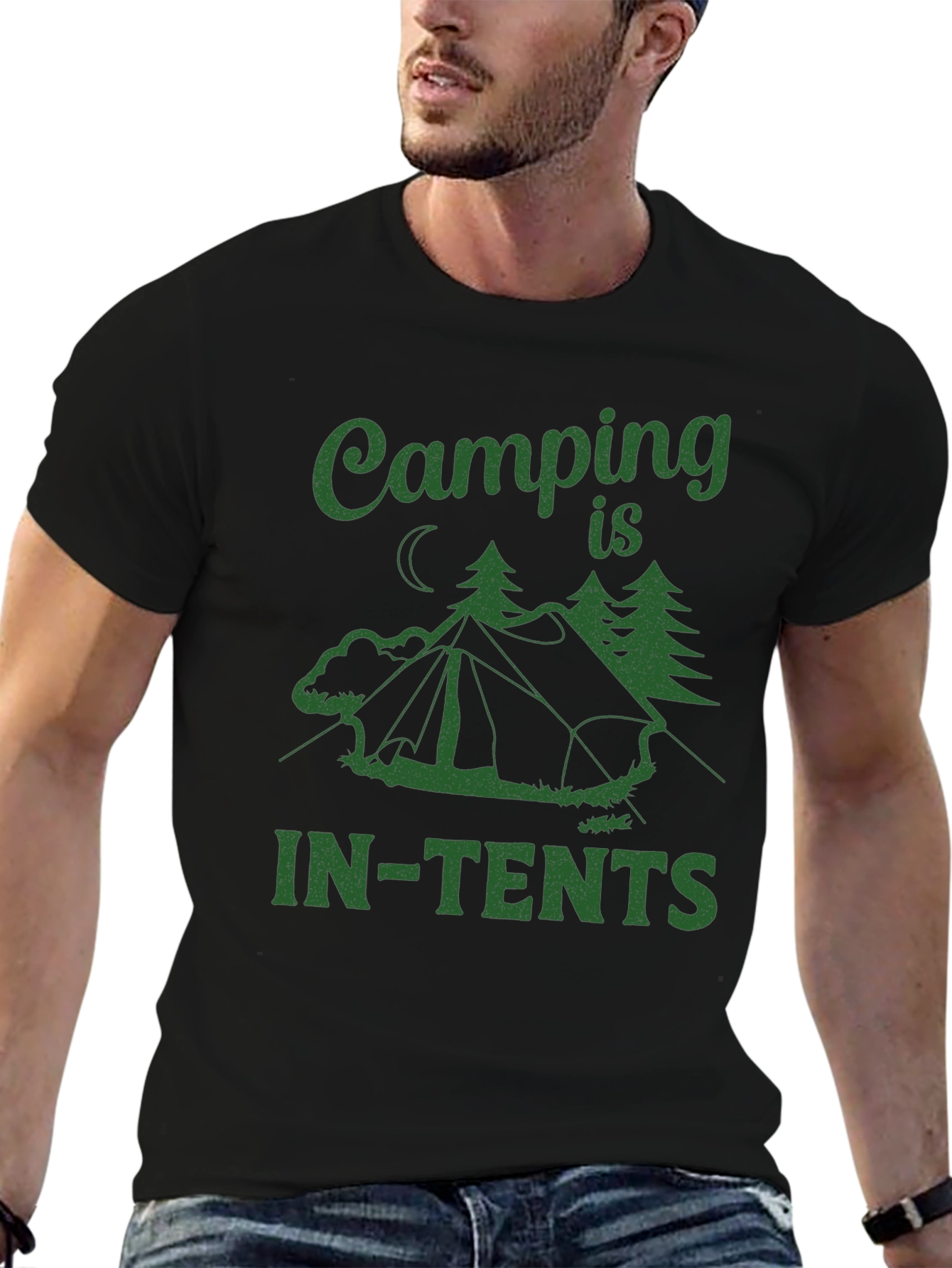 Camping is IN-TENTS T-Shirt