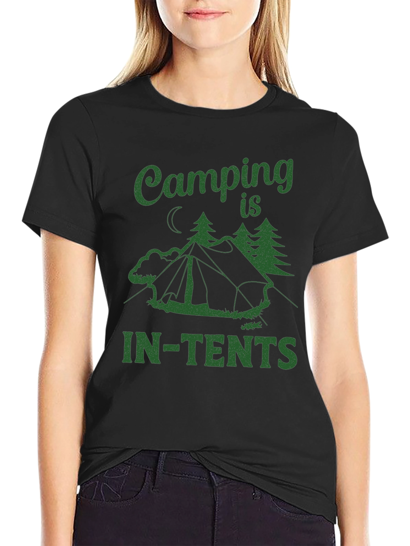 Camping is IN-TENTS T-Shirt