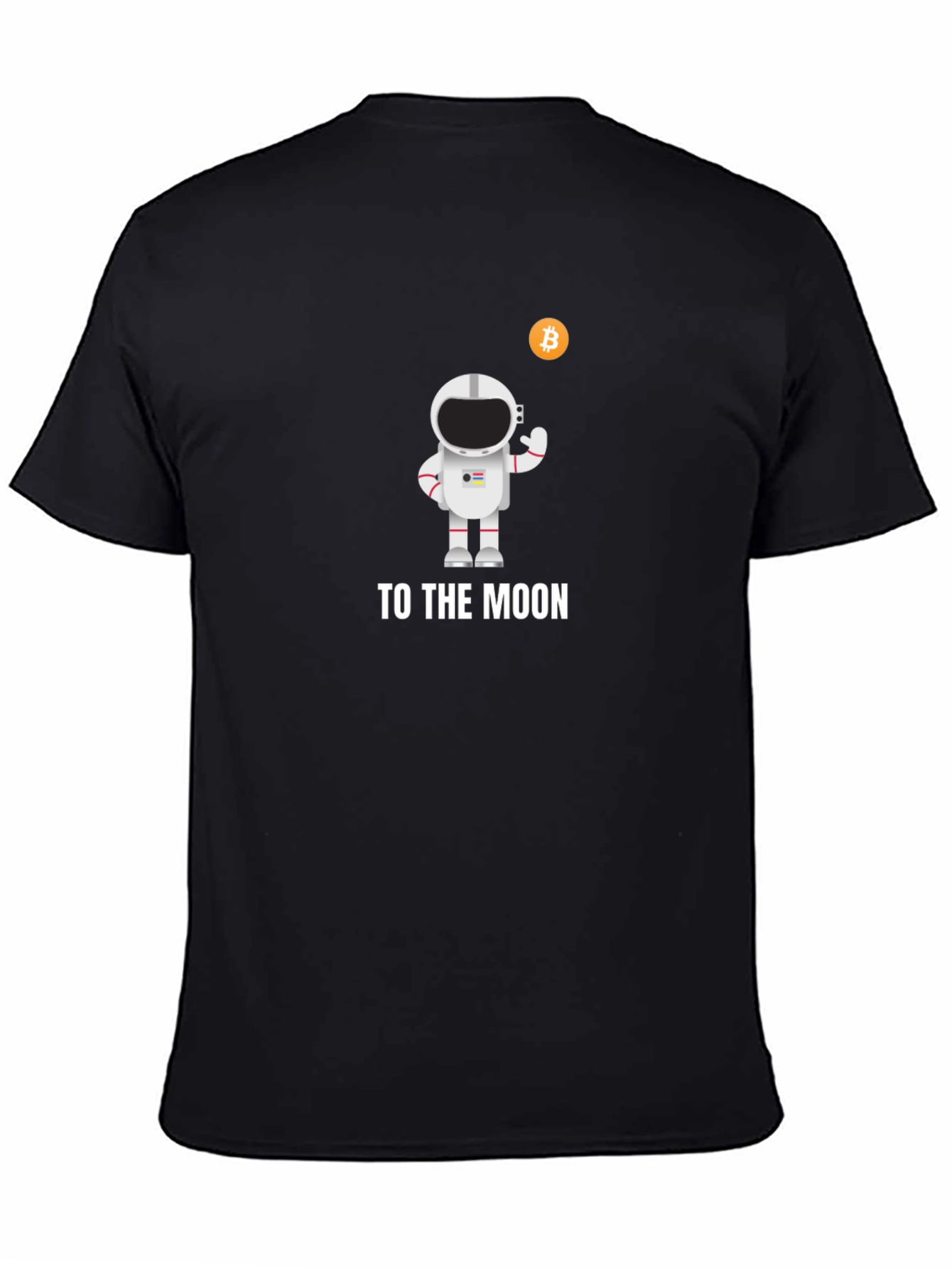 Bitcoin Astronaut Black T-Shirt
