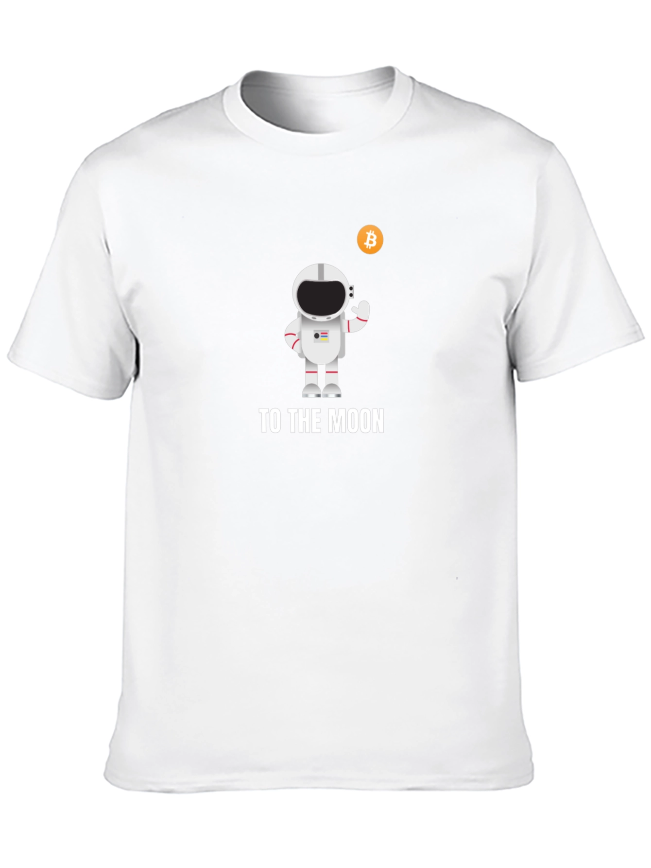 Bitcoin Astronaut Black T-Shirt