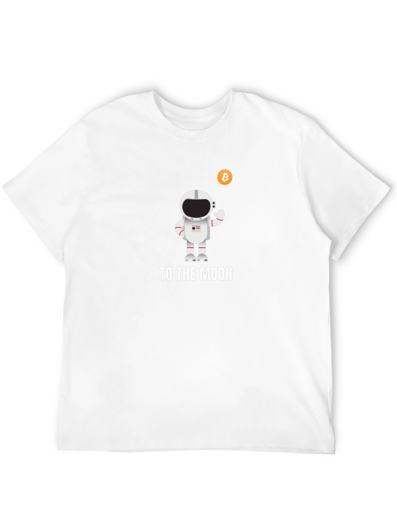 Bitcoin Astronaut Black T-Shirt