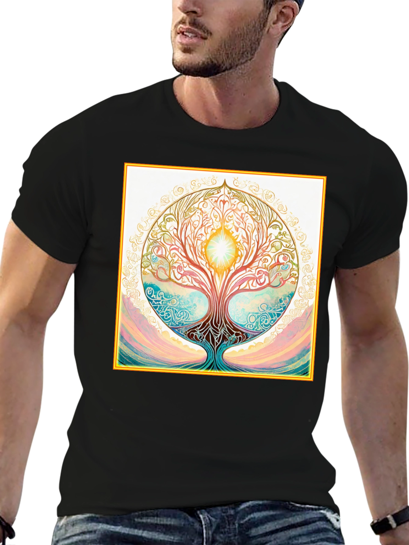 Tree of Life Graphic Tee - Stylish Artistic Design