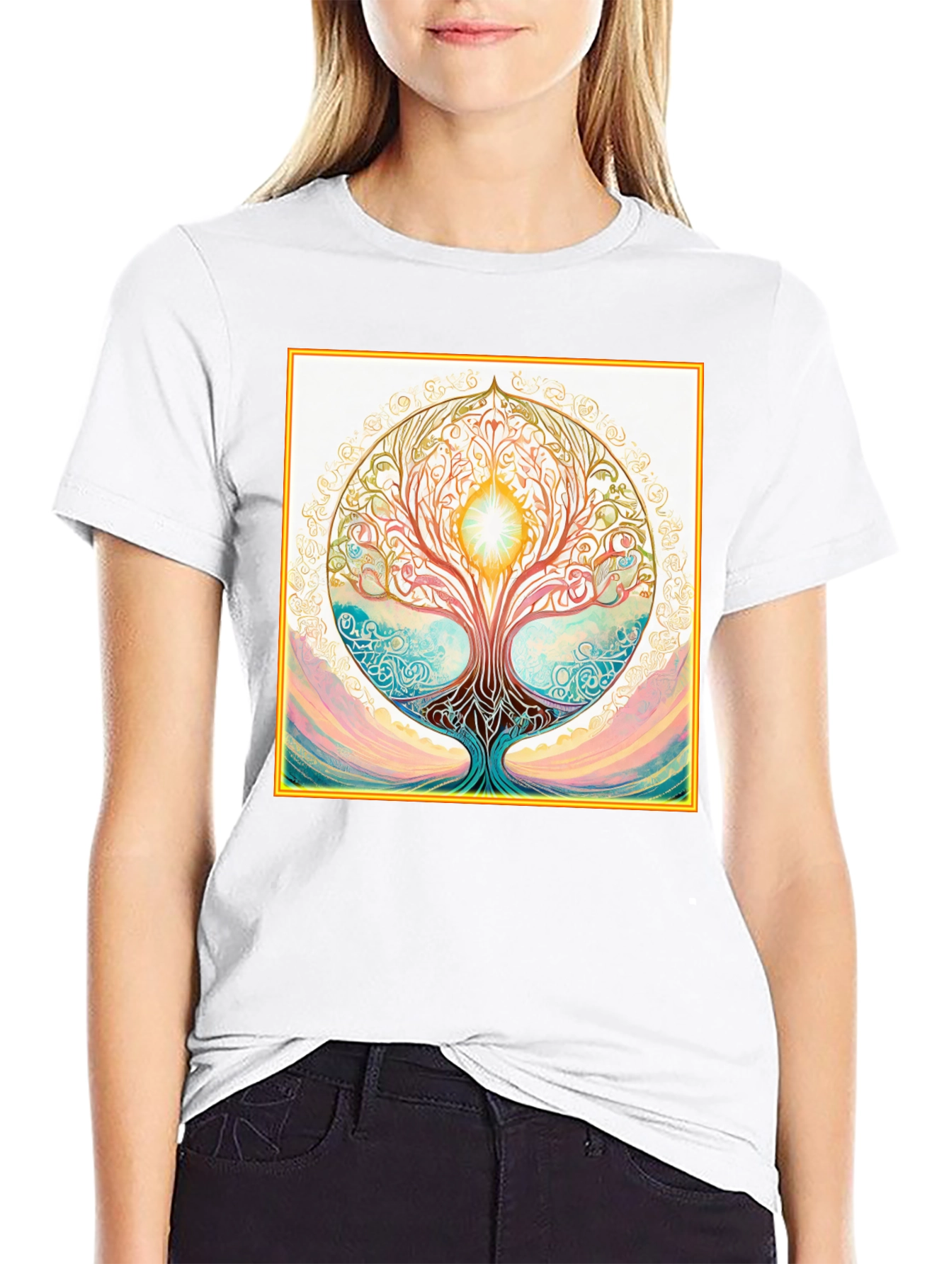 Tree of Life Graphic Tee - Stylish Artistic Design
