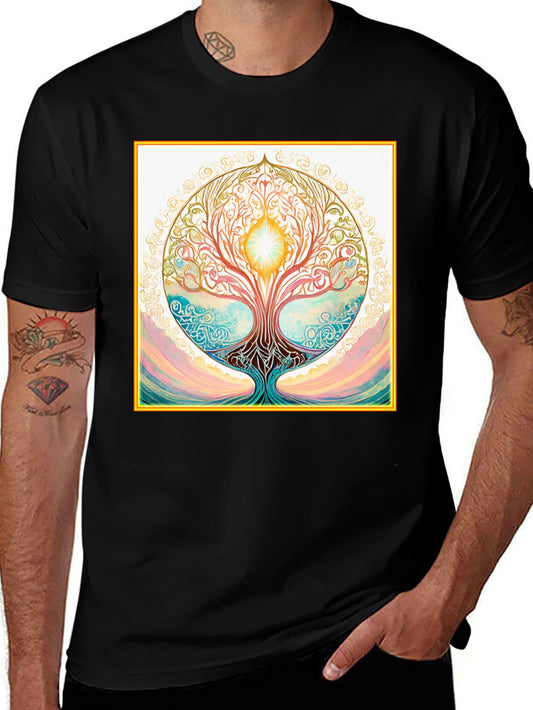 Tree of Life Graphic Tee - Stylish Artistic Design