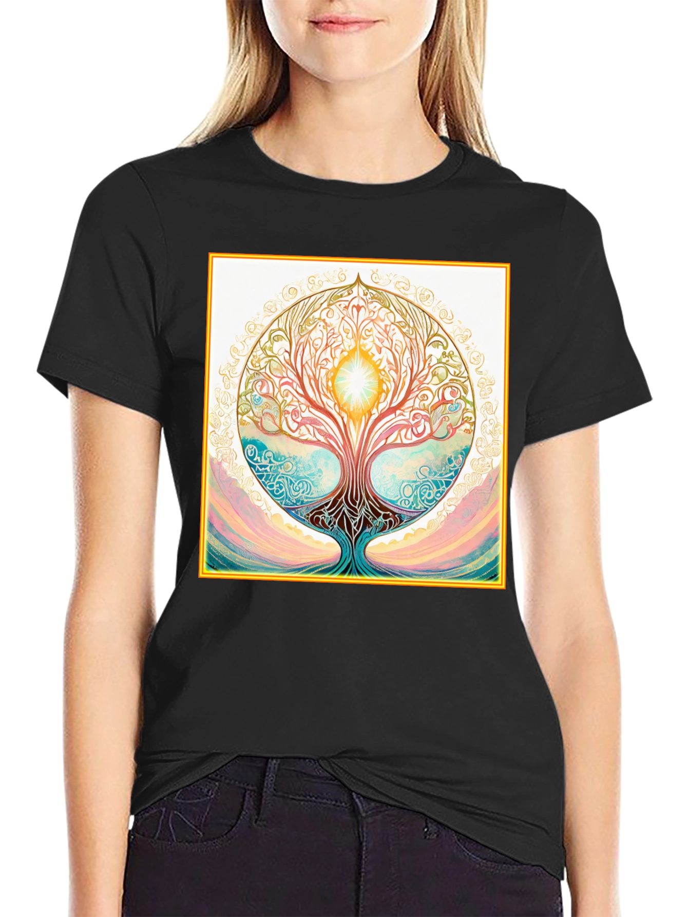 Tree of Life Graphic Tee - Stylish Artistic Design