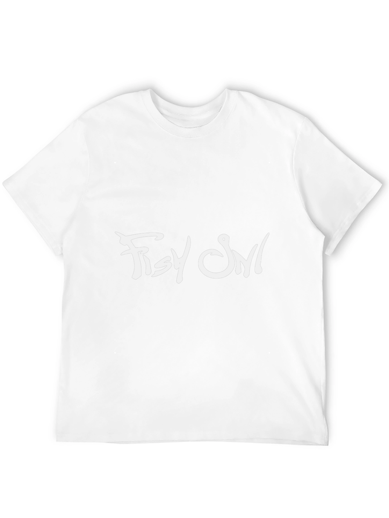 Fishy On! Graphic Black T-Shirt