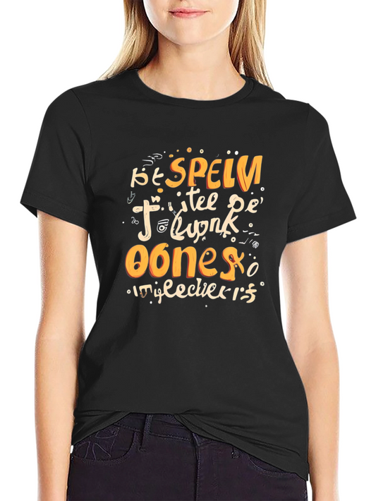 Funny Dyslexia Awareness T-Shirt - Cant Spell!