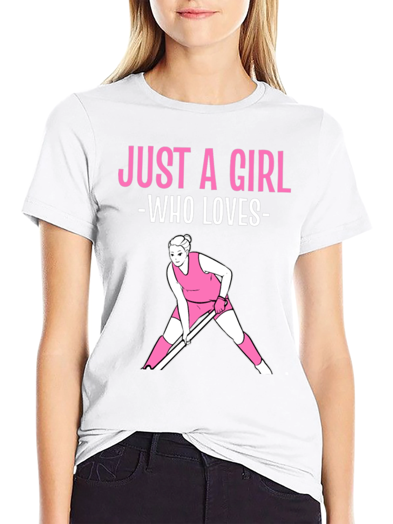 Just A Girl Who Loves Field Hockey T-Shirt