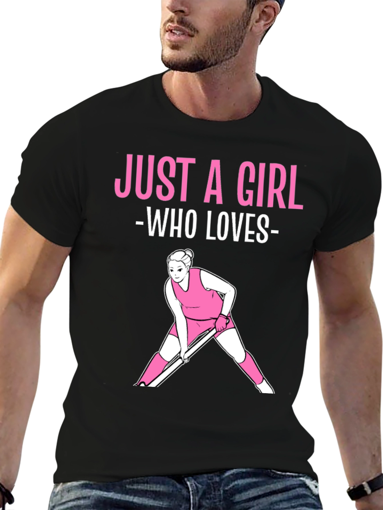 Just A Girl Who Loves Field Hockey T-Shirt