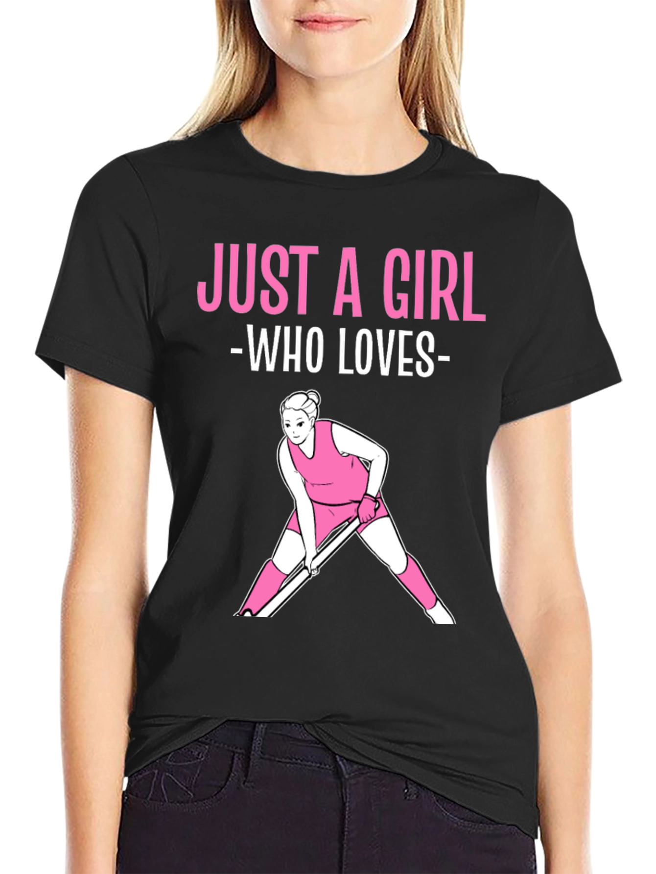Just A Girl Who Loves Field Hockey T-Shirt