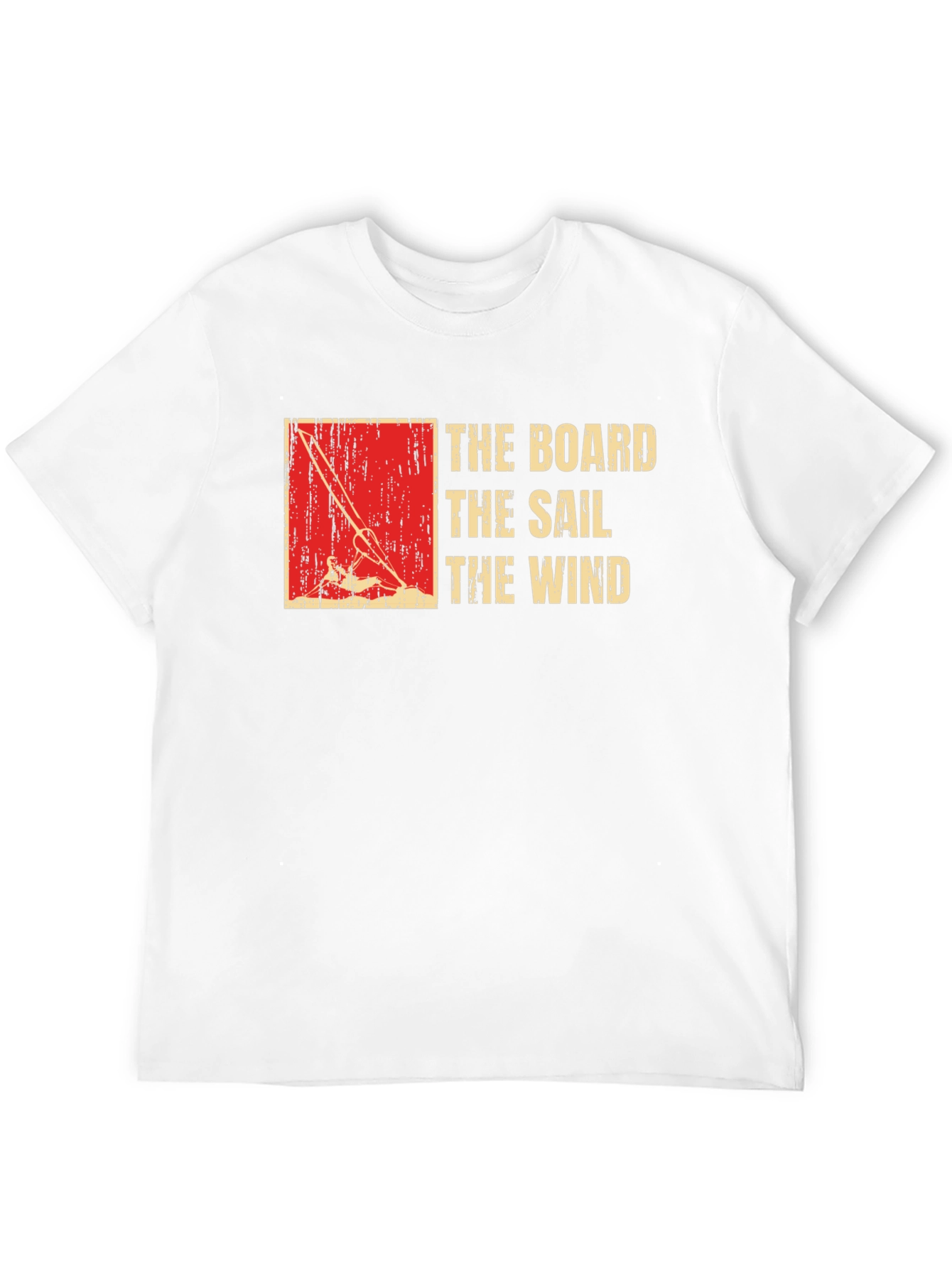 The Board The Sail The Wind Tee - Black