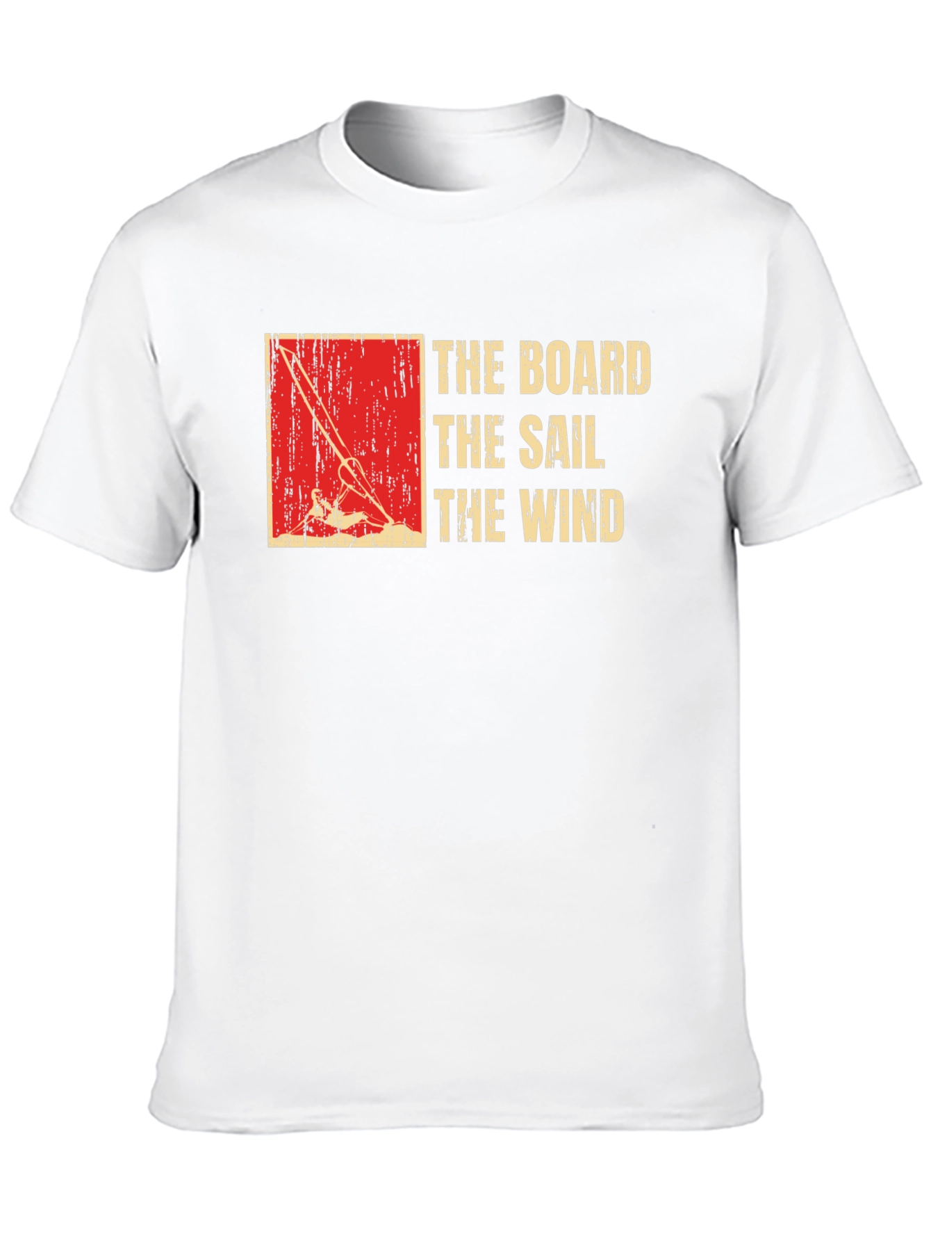 The Board The Sail The Wind Tee - Black