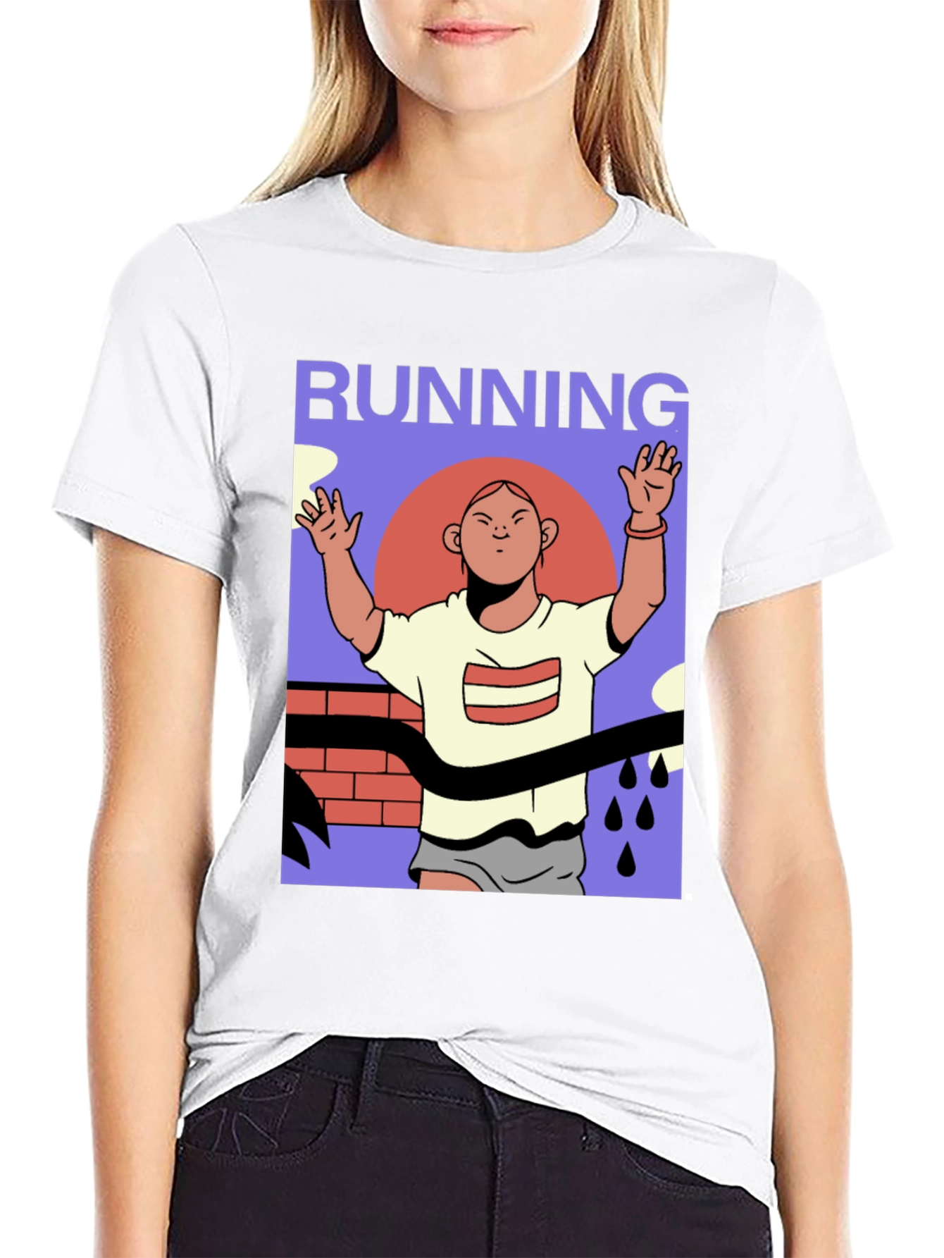 Runners Victory T-Shirt - Graphic Tee