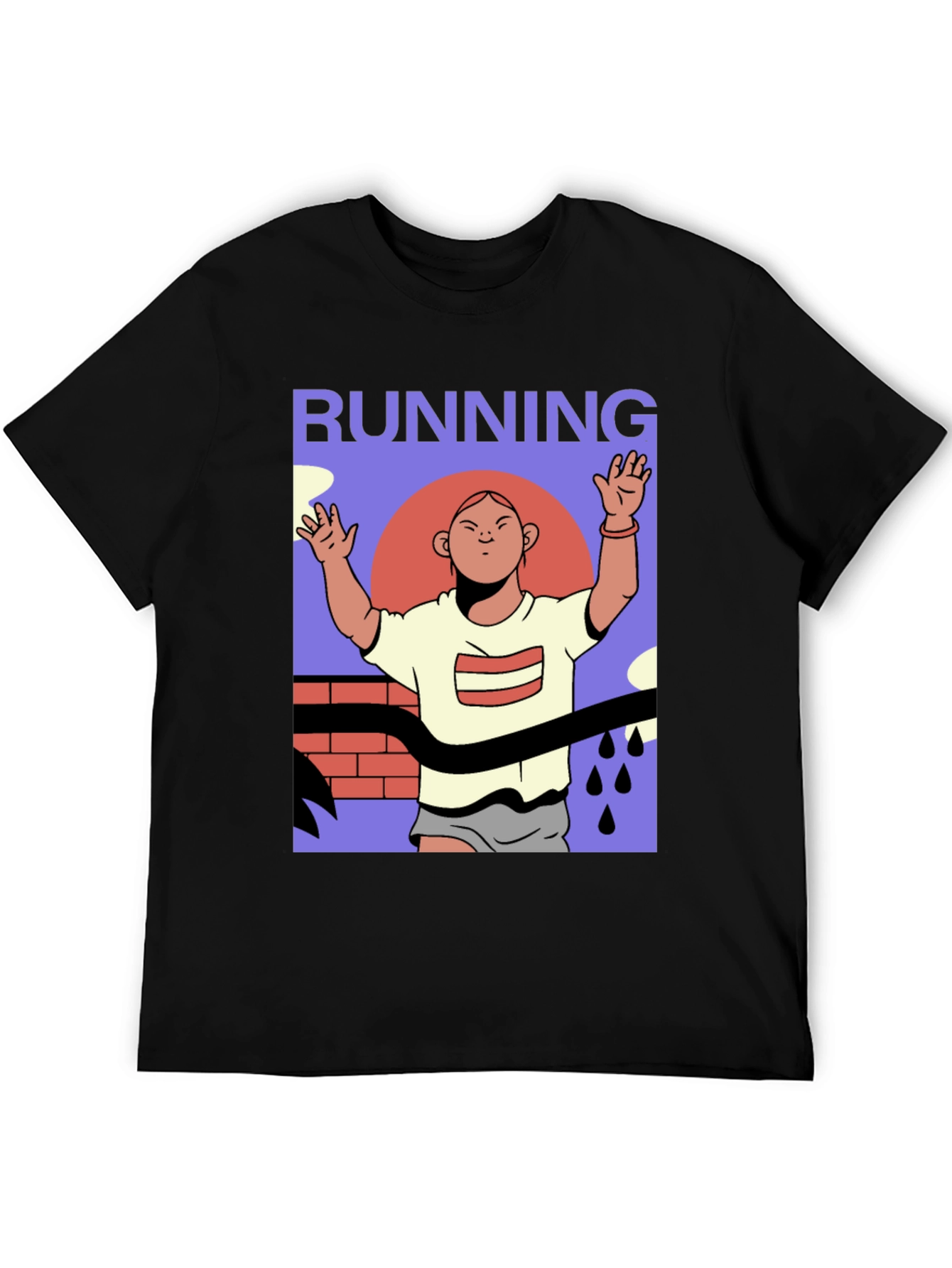 Runners Victory T-Shirt - Graphic Tee