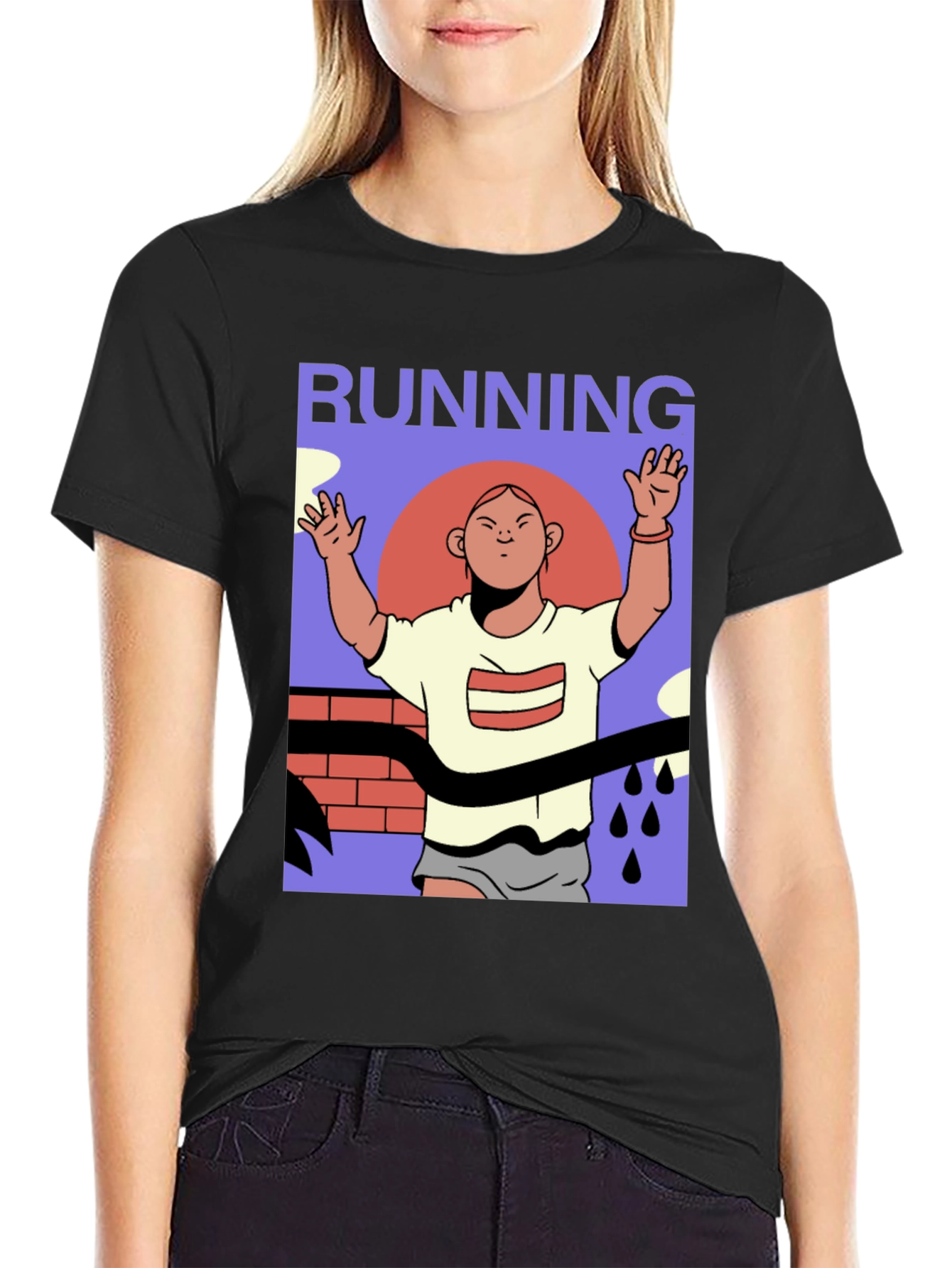 Runners Victory T-Shirt - Graphic Tee
