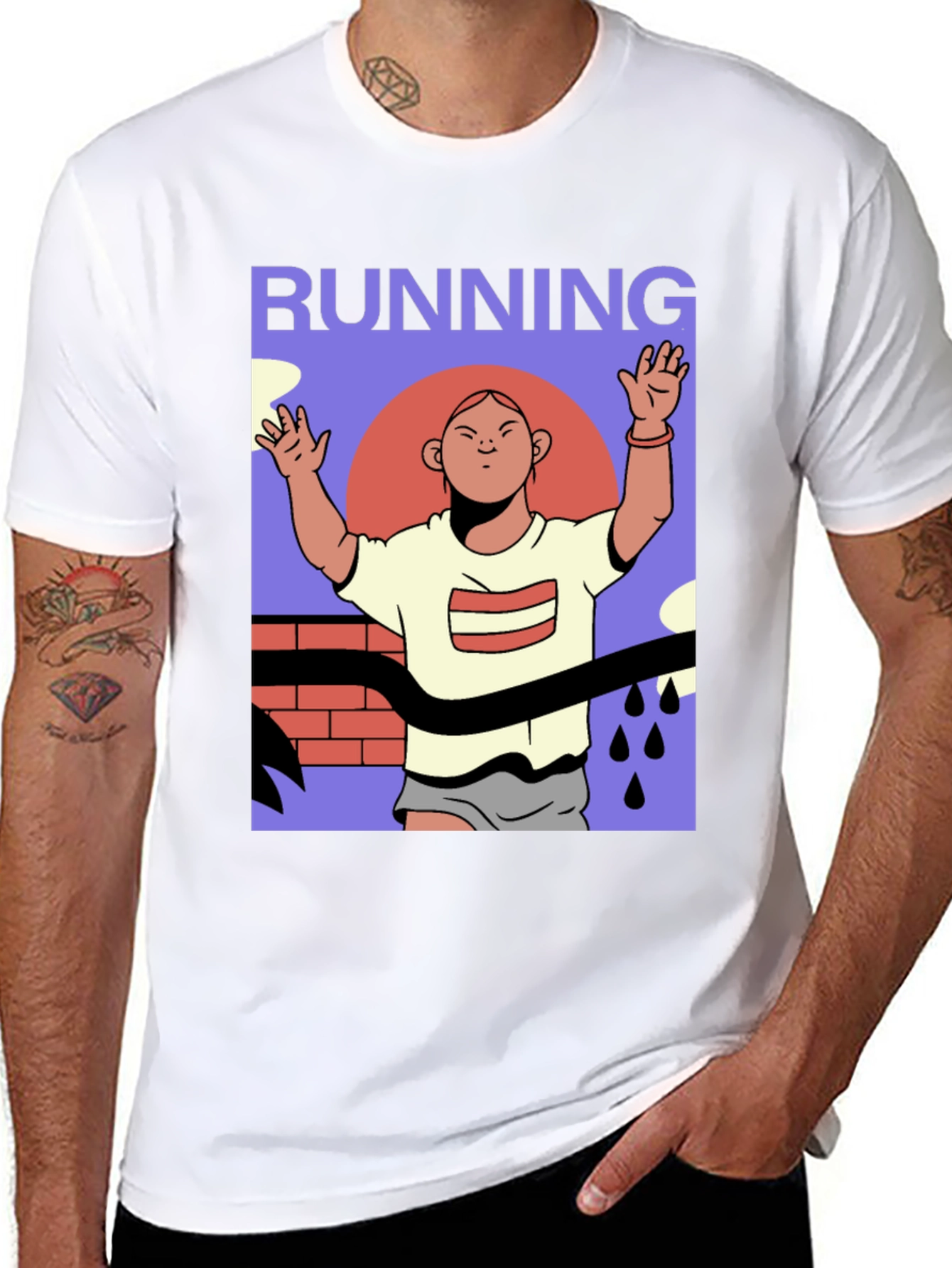 Runners Victory T-Shirt - Graphic Tee