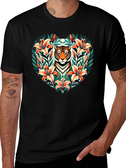 Tiger Lily Heart Graphic Tee