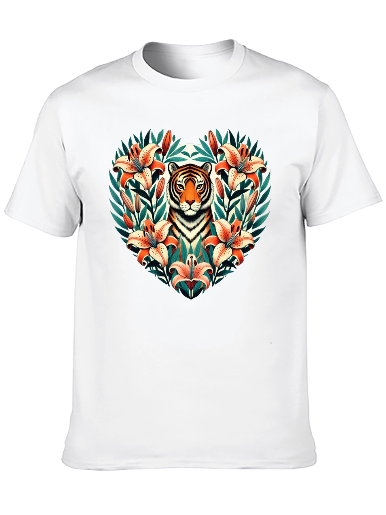 Tiger Lily Heart Graphic Tee