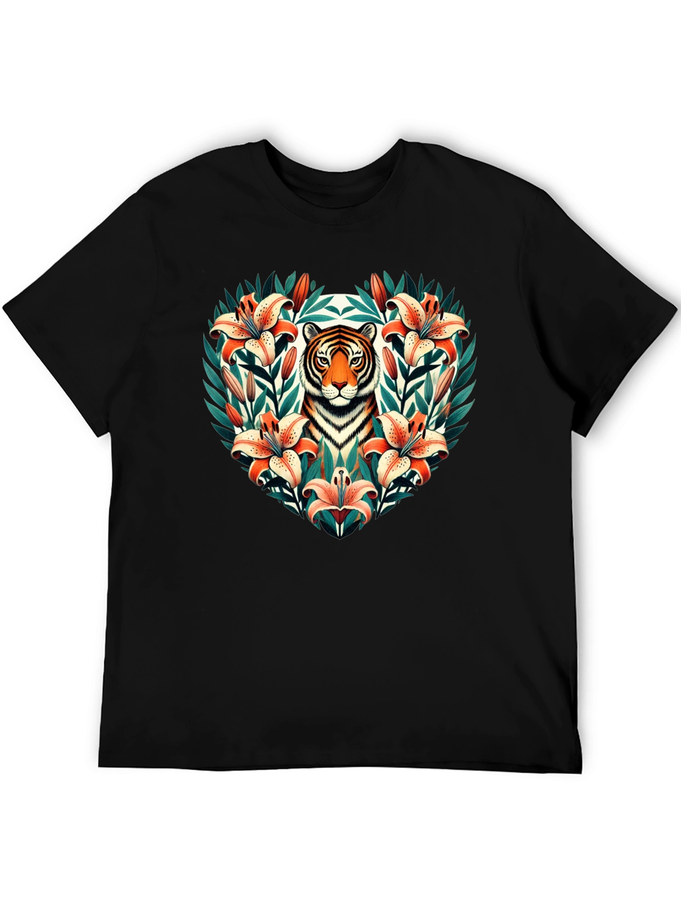 Tiger Lily Heart Graphic Tee