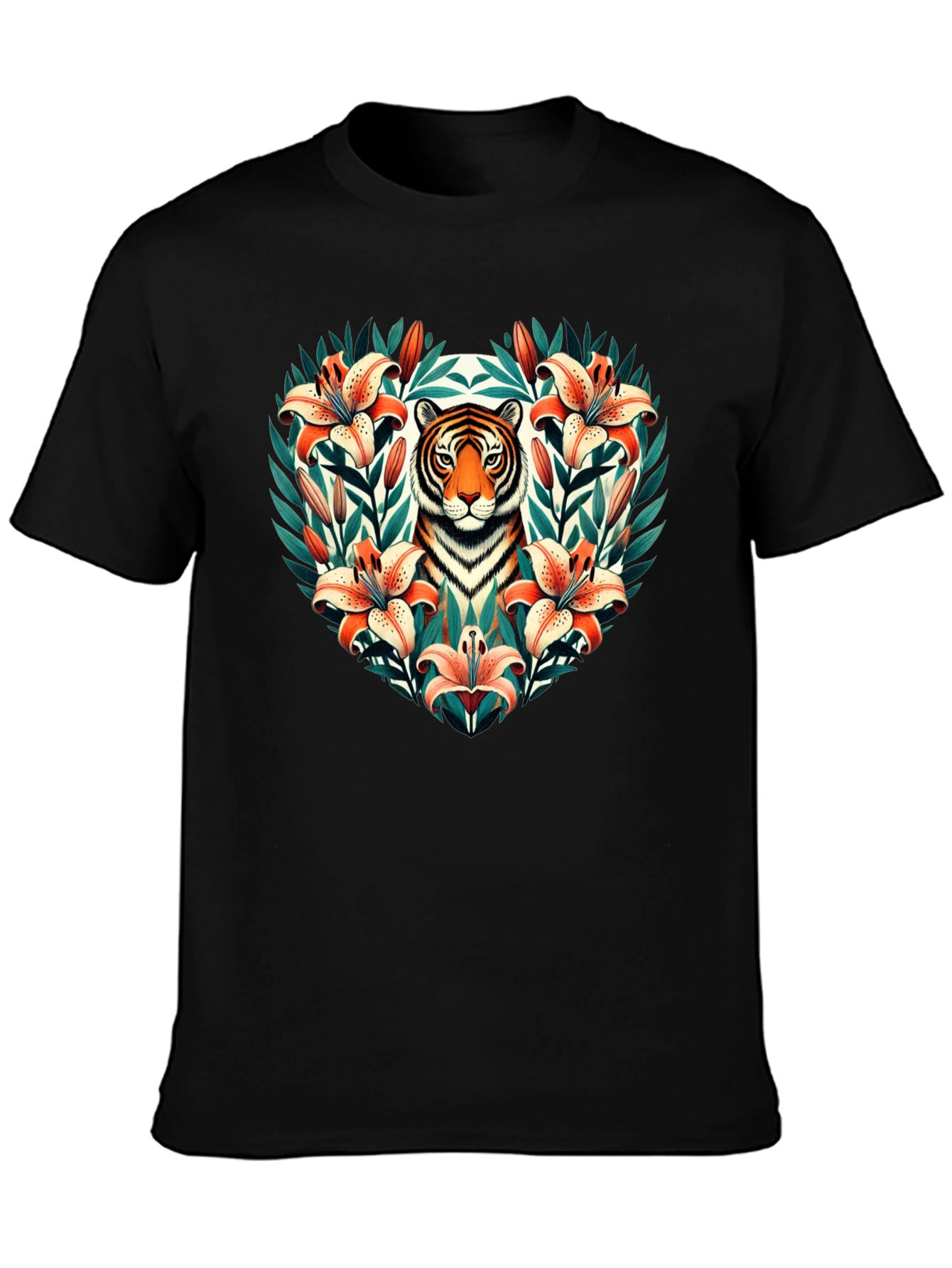 Tiger Lily Heart Graphic Tee