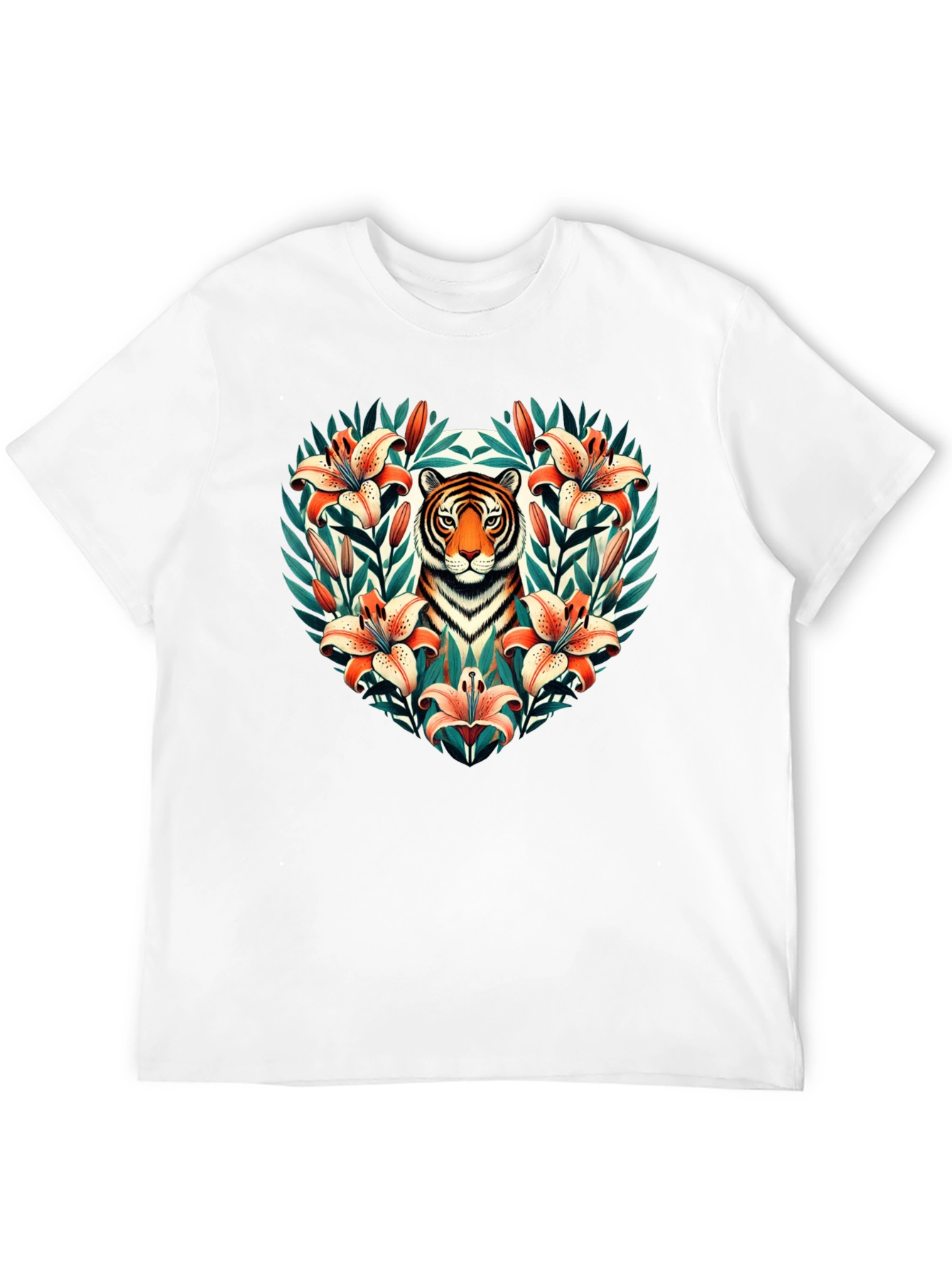 Tiger Lily Heart Graphic Tee